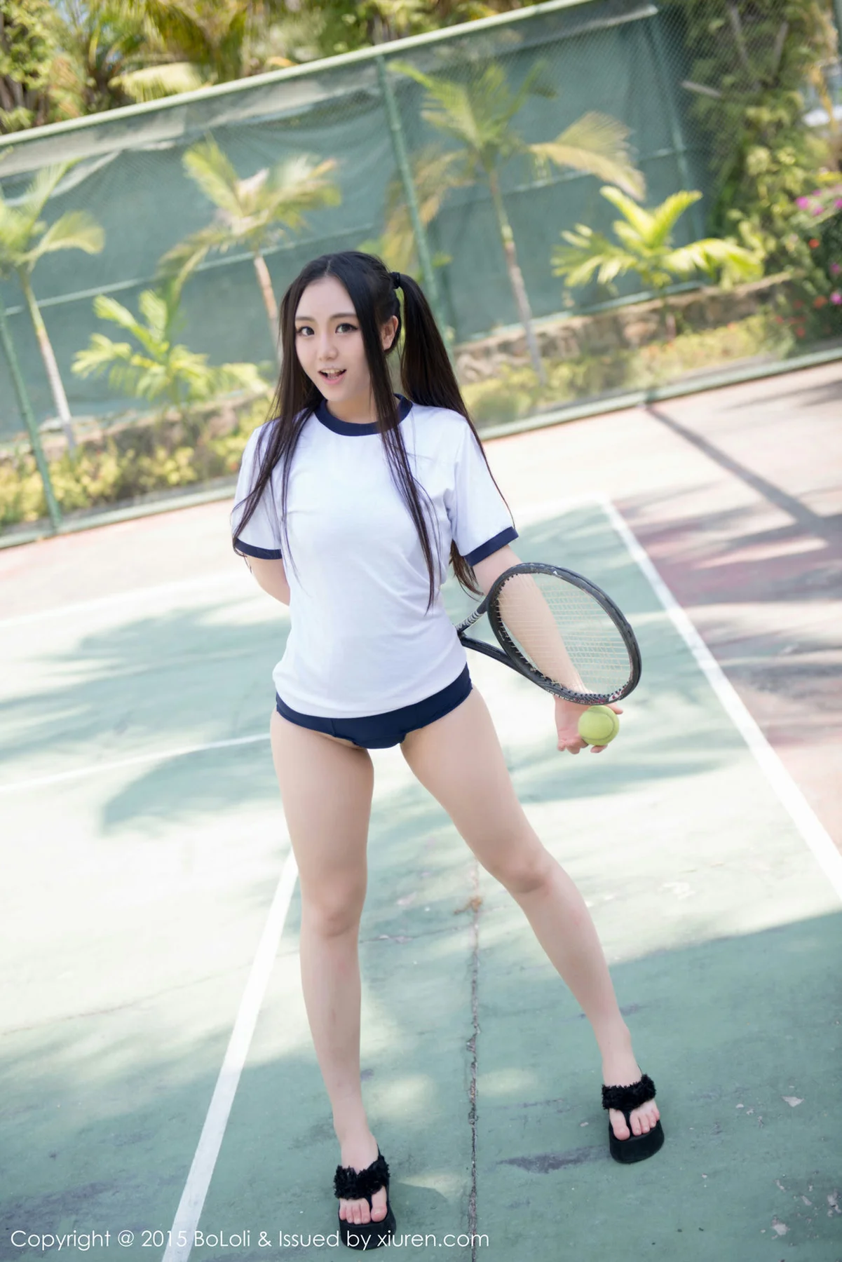 BoLoli波萝社 Vol.023 许文婷Regina 马尾少女清纯学妹 - 22