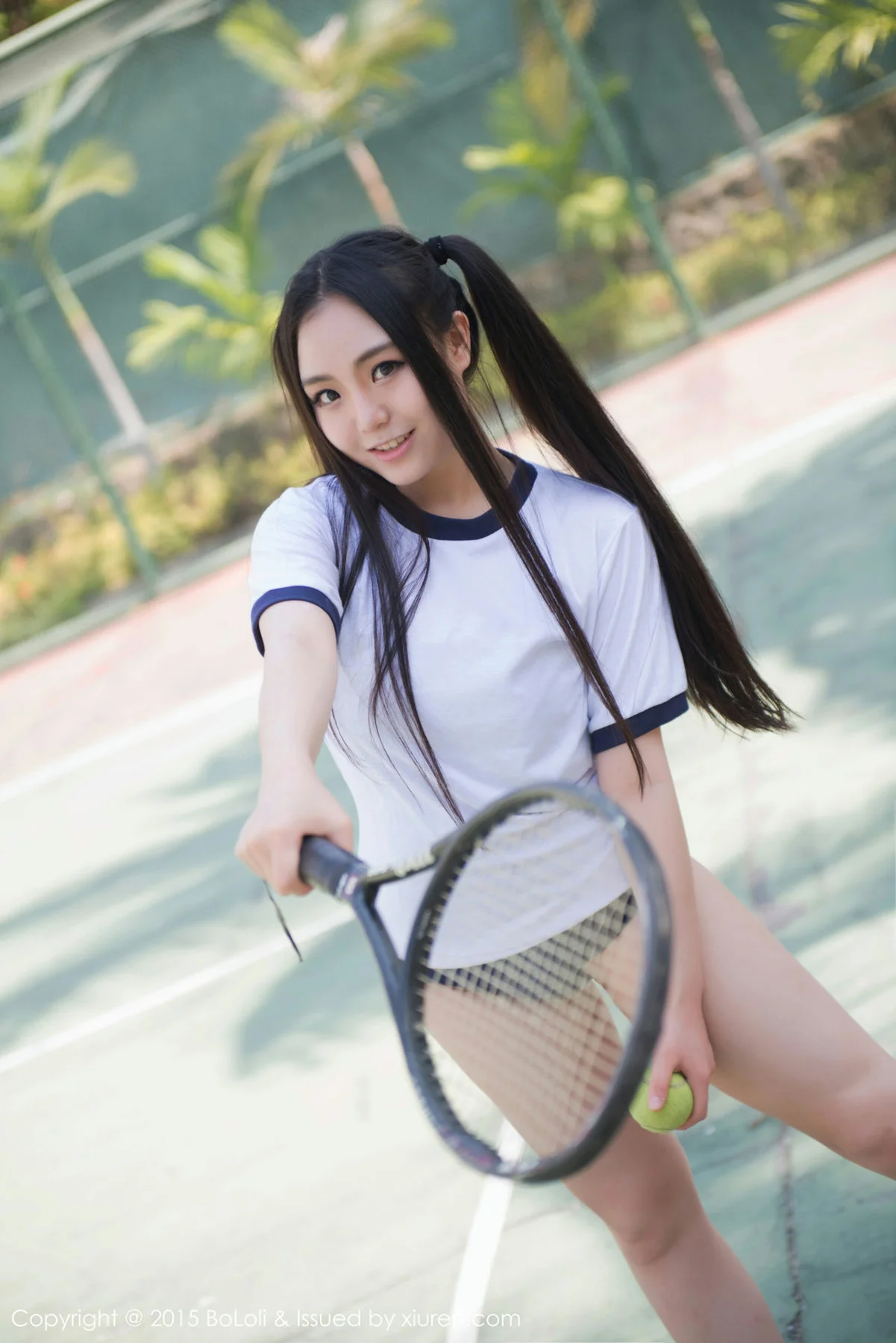 BoLoli波萝社 Vol.023 许文婷Regina 马尾少女清纯学妹 - 25