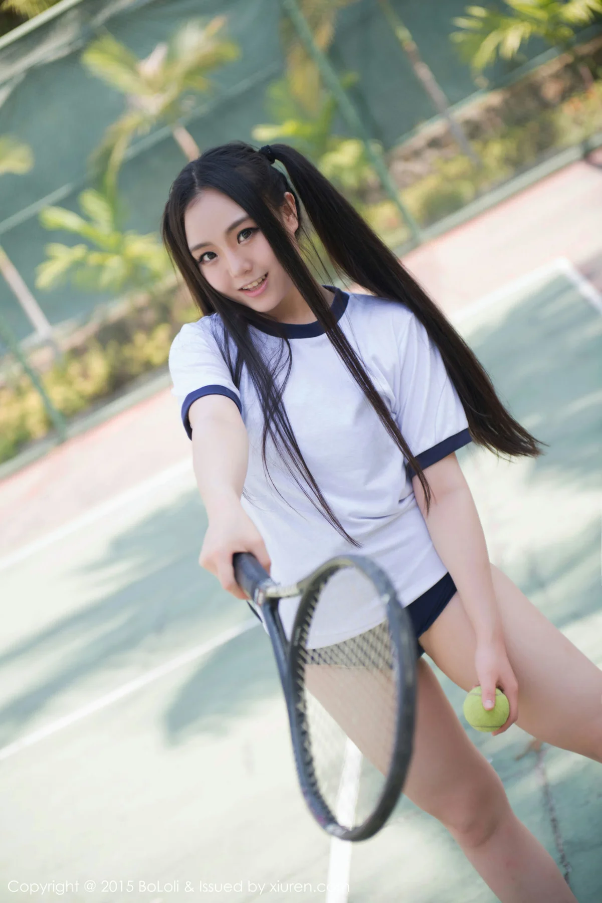 BoLoli波萝社 Vol.023 许文婷Regina 马尾少女清纯学妹 - 27