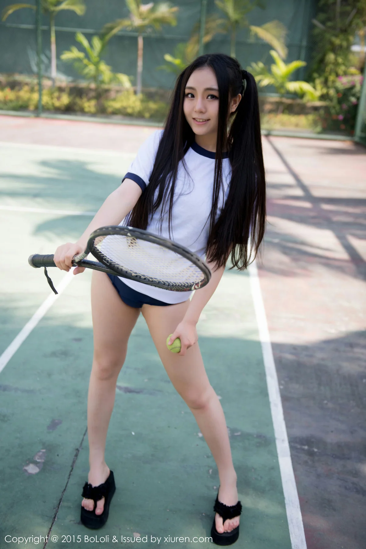 BoLoli波萝社 Vol.023 许文婷Regina 马尾少女清纯学妹 - 41