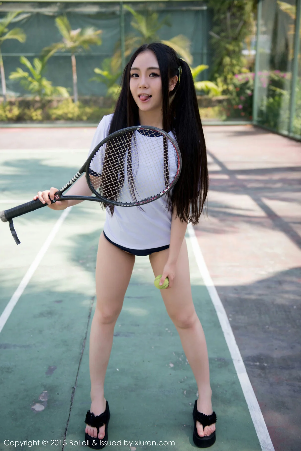 BoLoli波萝社 Vol.023 许文婷Regina 马尾少女清纯学妹 - 42