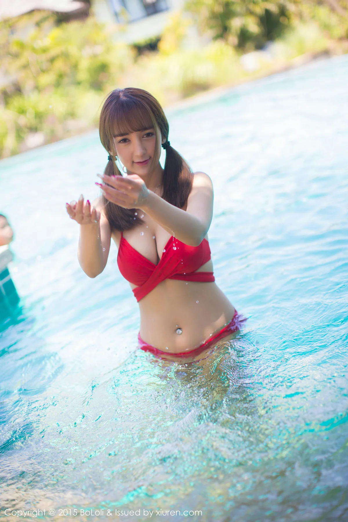 BoLoli波萝社 Vol.027 Monkey_小潘鼠 马尾少女可爱妹子 - 43