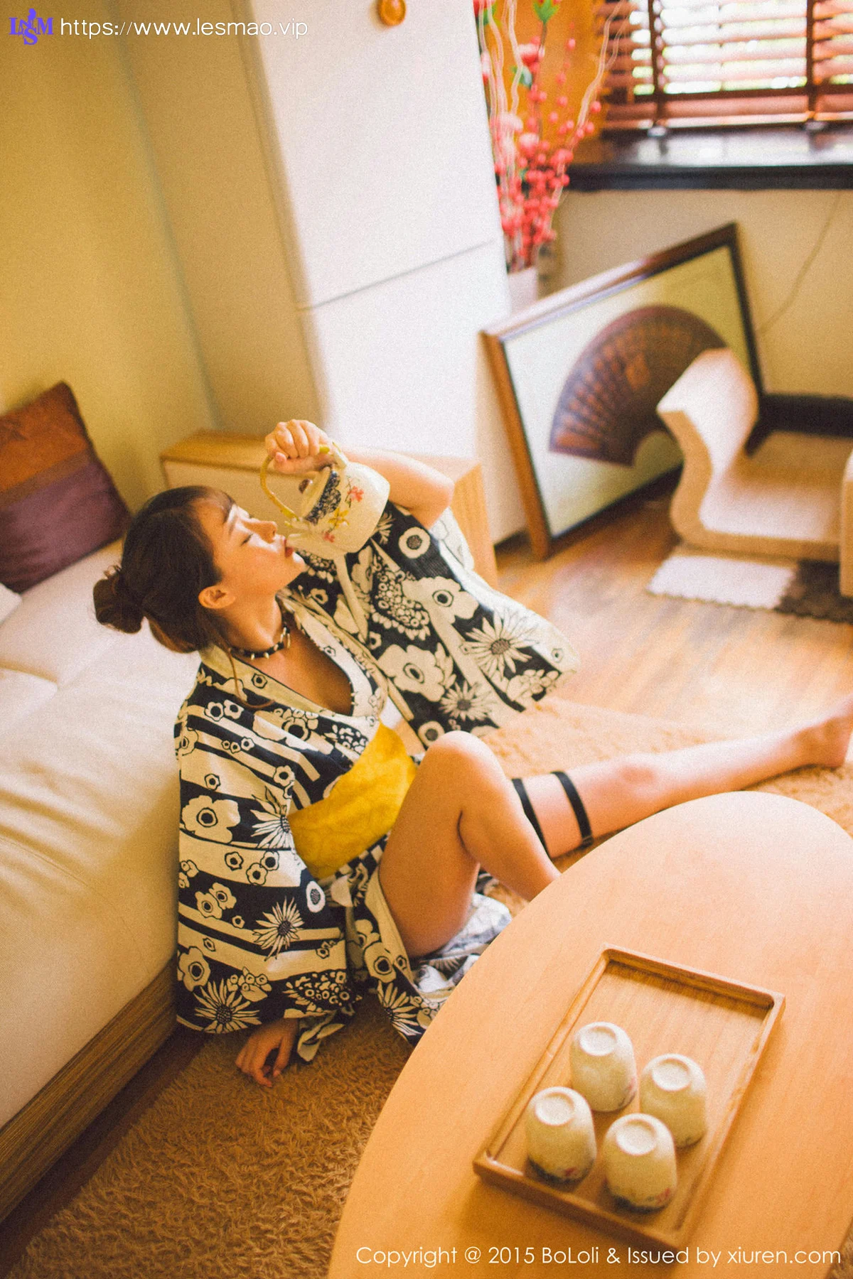 BoLoli波萝社 Vol.056 柳侑绮Sevenbaby 日系和服 - 32