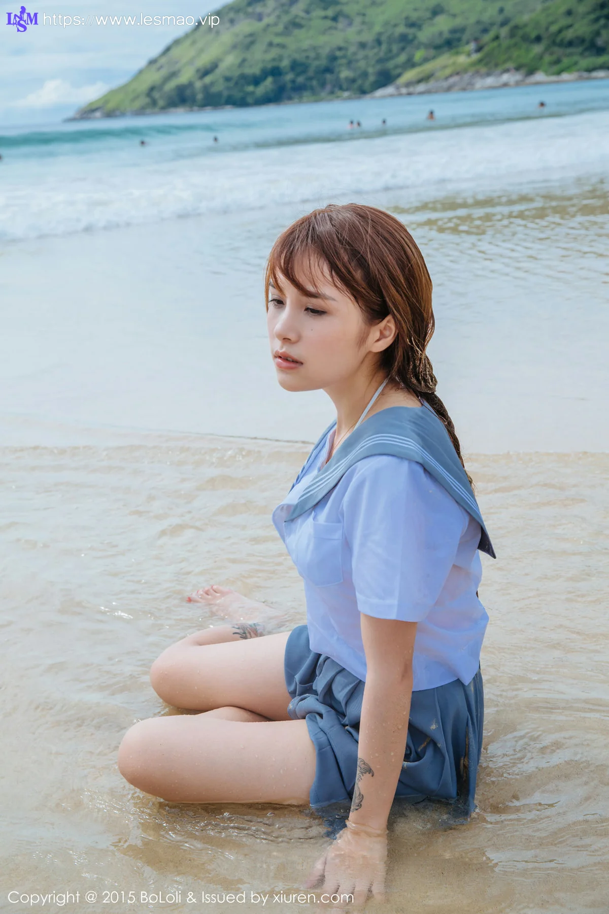 BoLoli波萝社 Vol.077 夏美酱_ 厨娘美女 - 28
