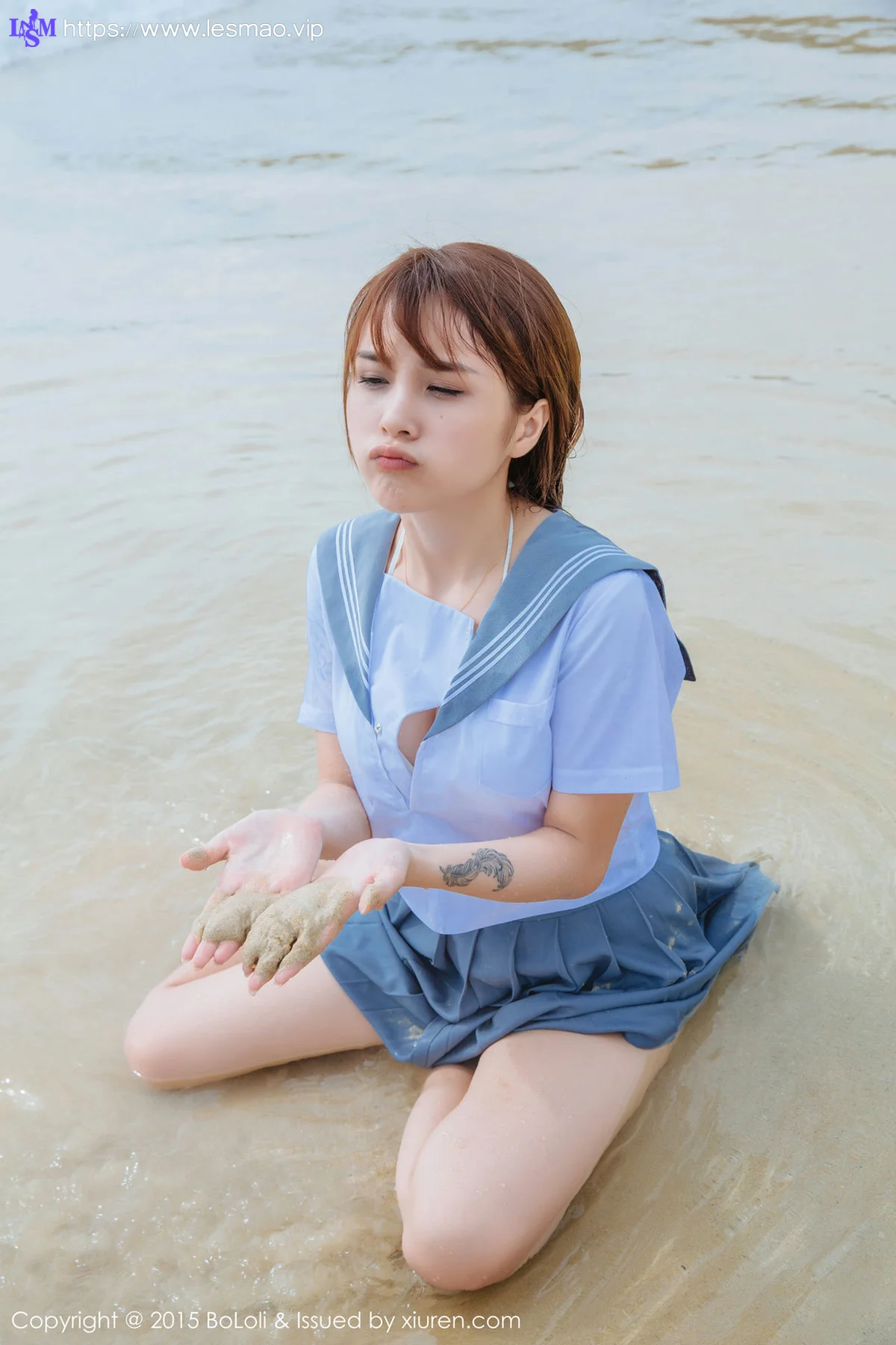 BoLoli波萝社 Vol.077 夏美酱_ 厨娘美女 - 29