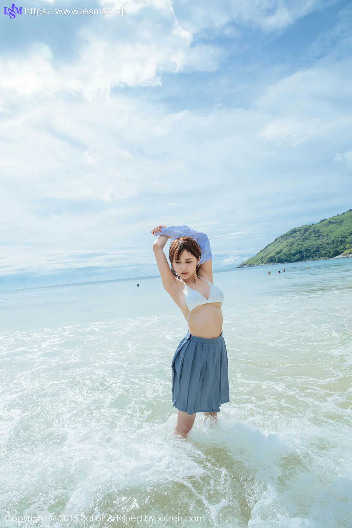 BoLoli波萝社 Vol.077 夏美酱_ 厨娘美女 - 36