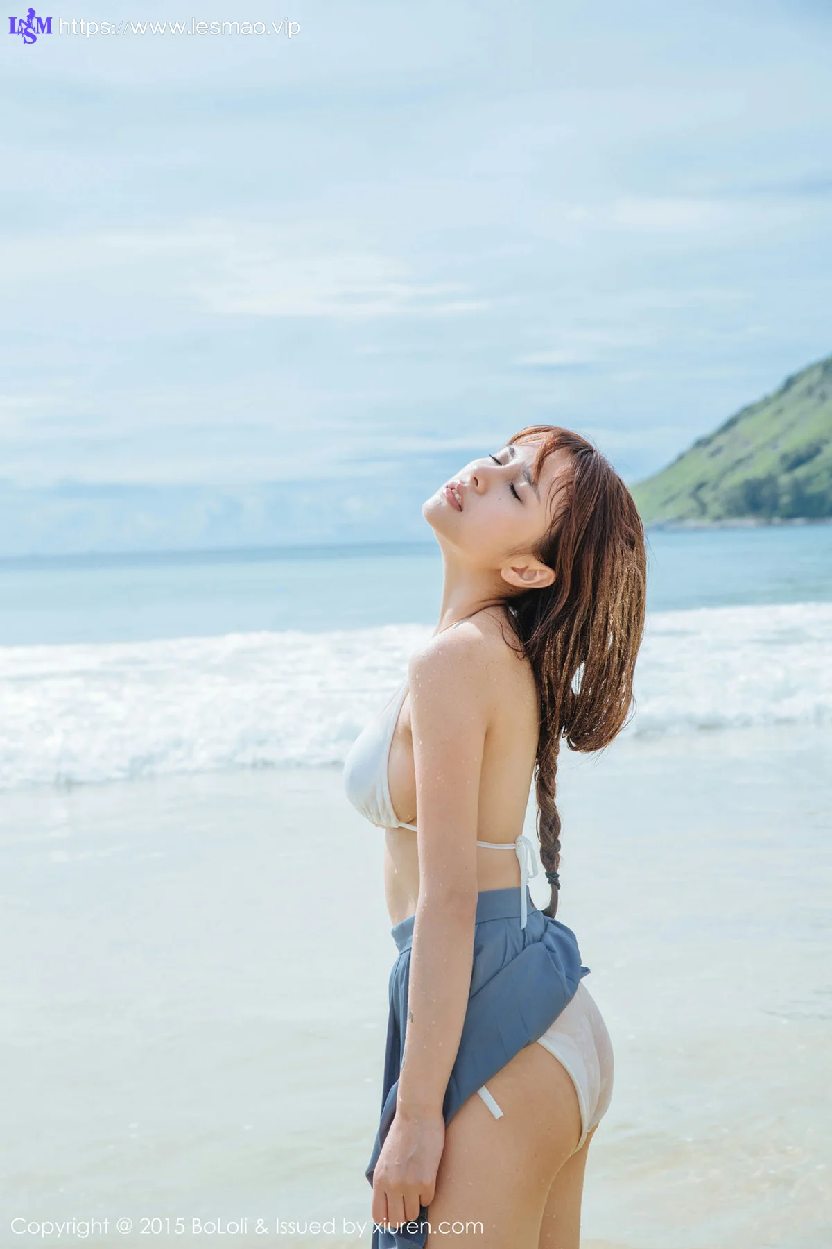BoLoli波萝社 Vol.077 夏美酱_ 厨娘美女 - 42