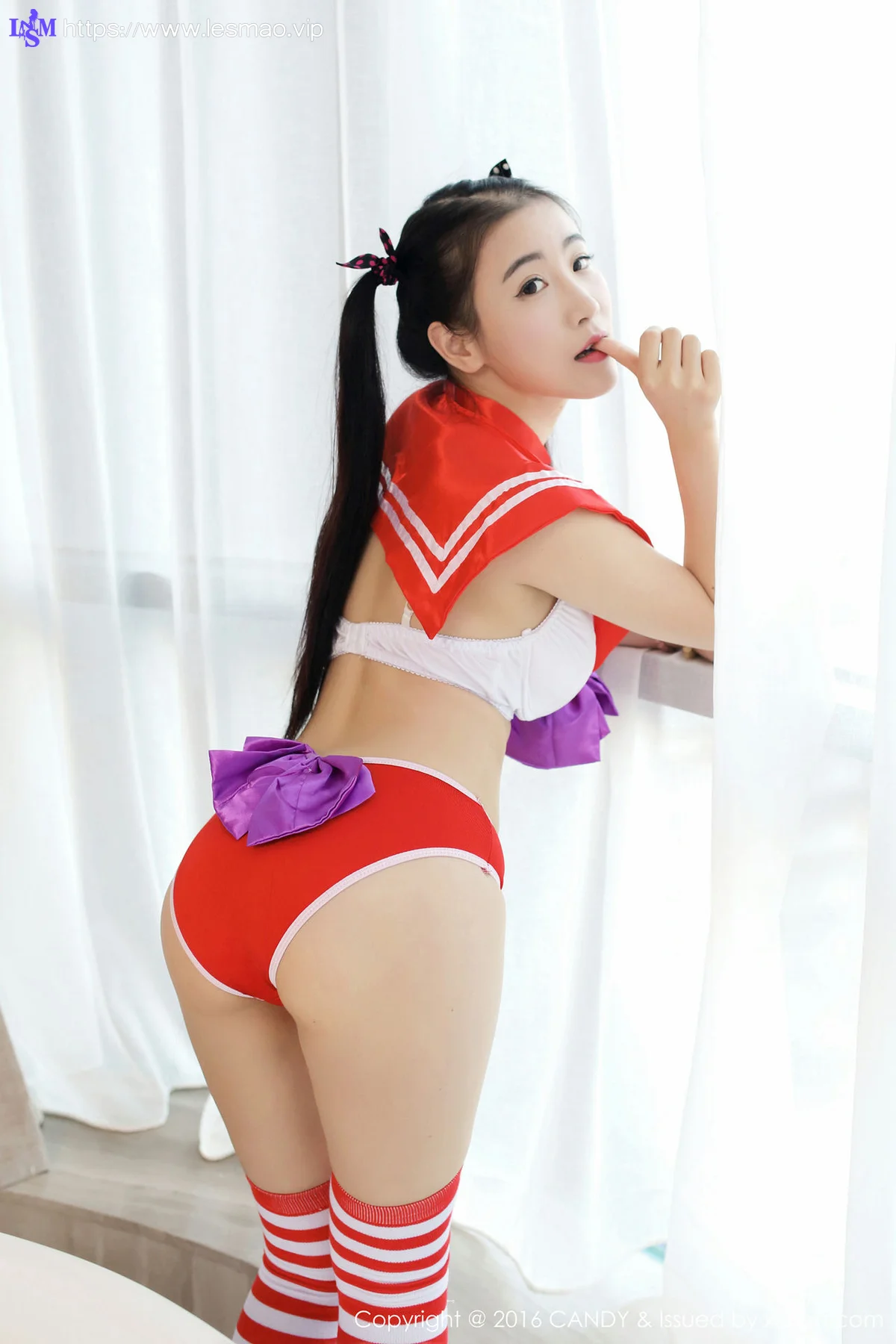 CANDY 糖果画报 Vol.002 Modo 谢芷馨Sindy 马尾少女 - 15