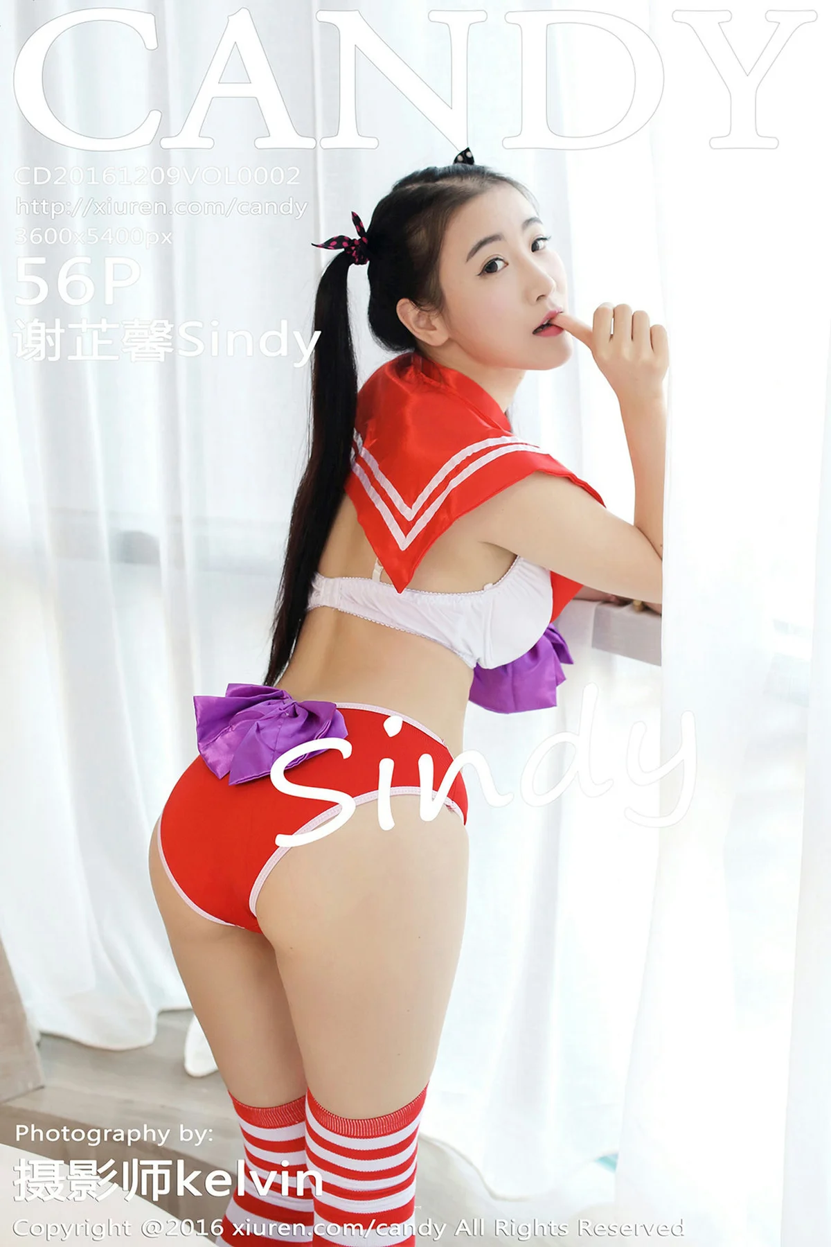 CANDY 糖果画报 Vol.002 Modo 谢芷馨Sindy 马尾少女 - 57