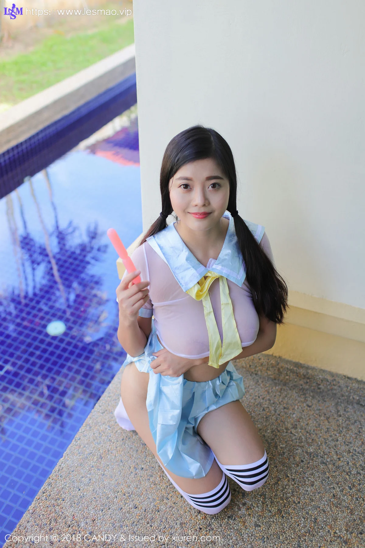CANDY 糖果画报 Vol.057 巨乳肚兜萝莉Mieko林美惠子 - 18