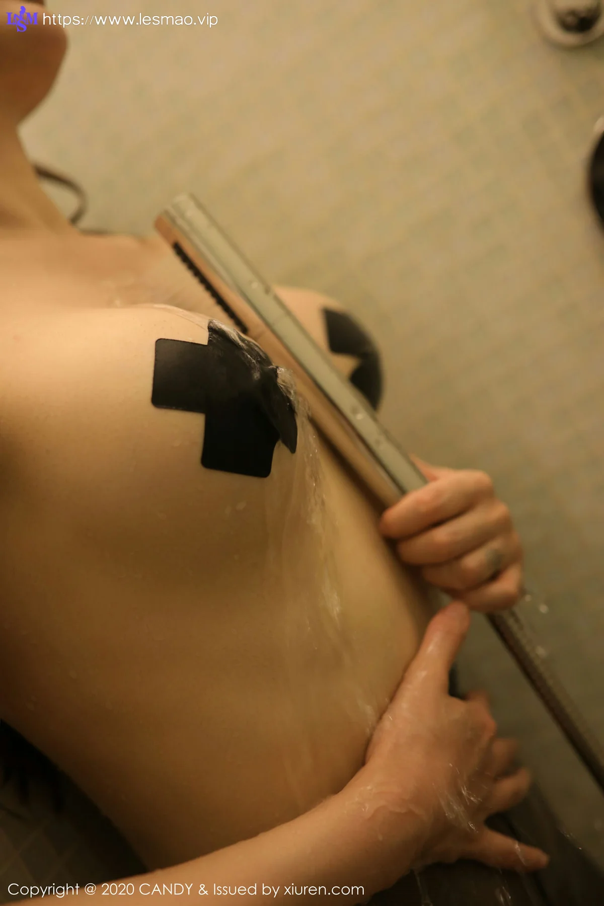 CANDY 糖果画报 Vol.078 湿身乳贴 Cris_卓娅祺 性感写真 - 57