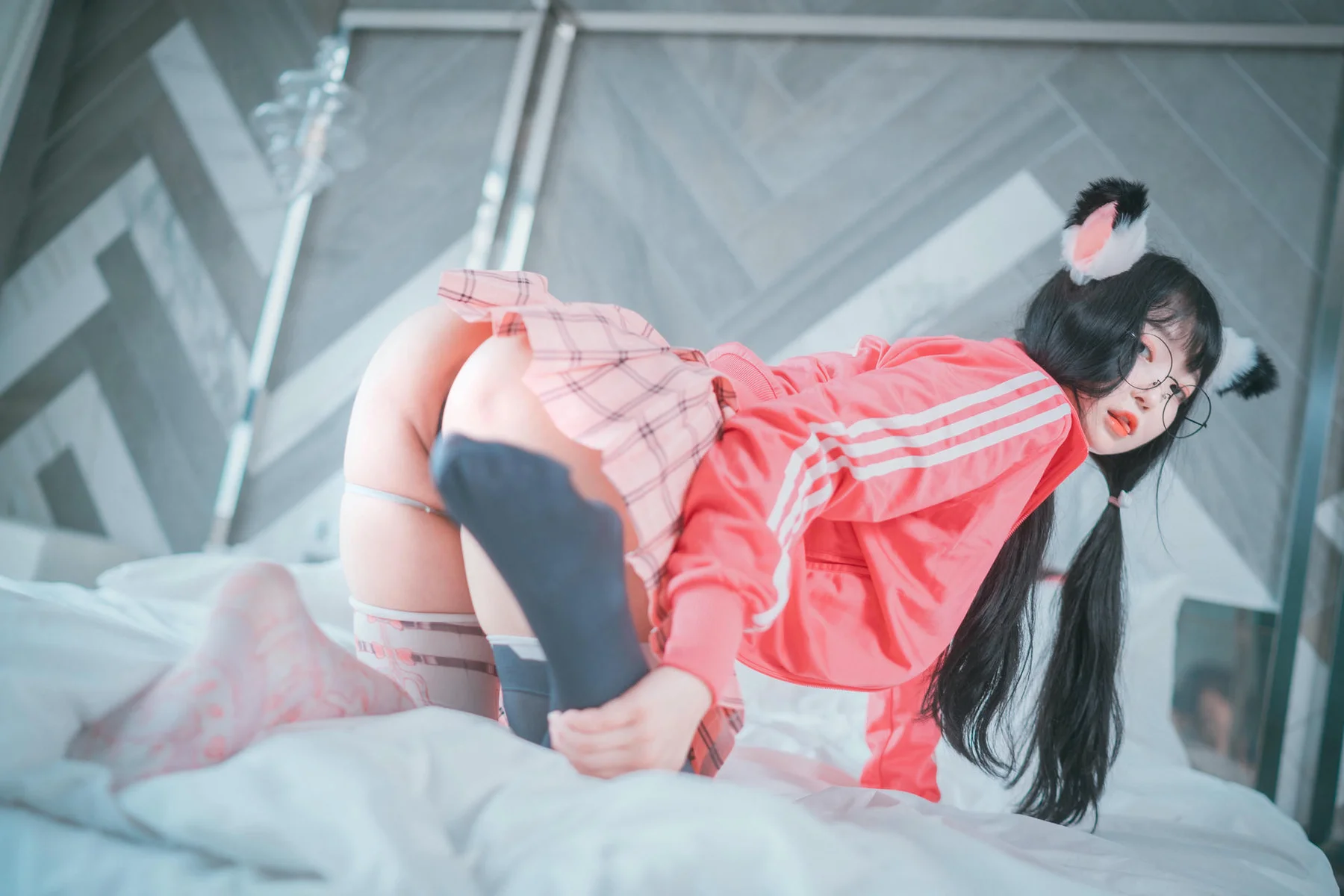 DJAWA  No.001 Aram萝莉爆乳紧身裤 - 23