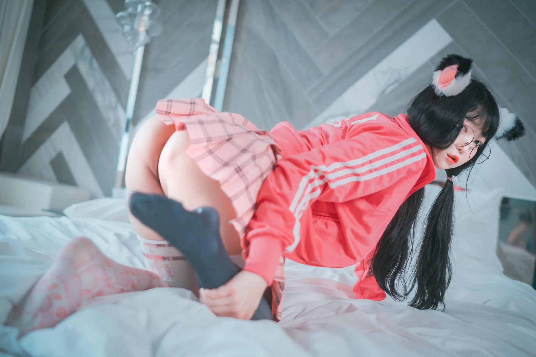 DJAWA  No.001 Aram萝莉爆乳紧身裤 - 24