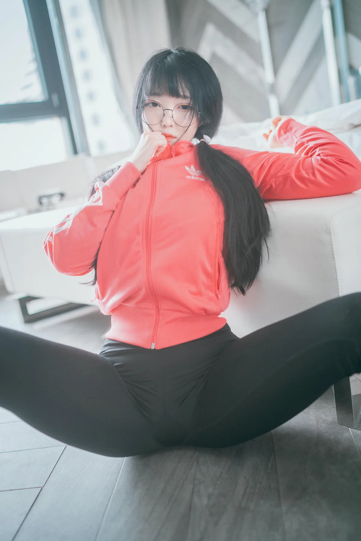 DJAWA  No.001 Aram萝莉爆乳紧身裤 - 33