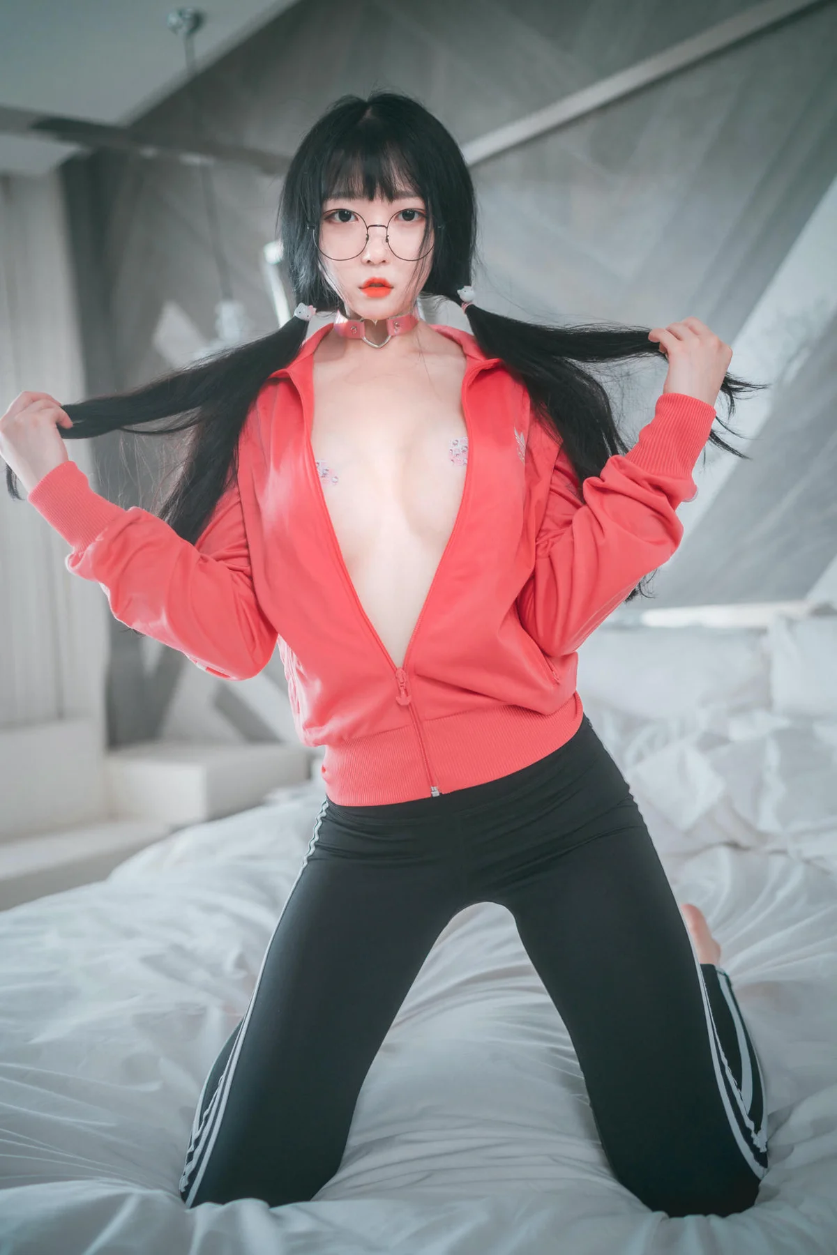 DJAWA  No.001 Aram萝莉爆乳紧身裤 - 71