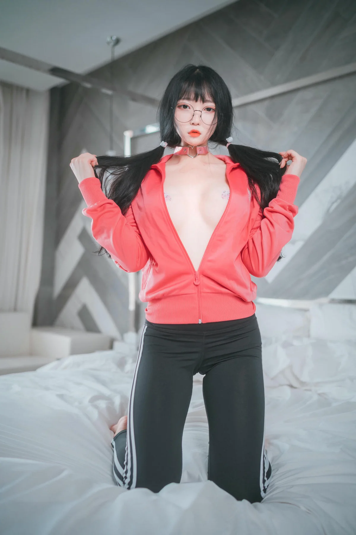 DJAWA  No.001 Aram萝莉爆乳紧身裤 - 72