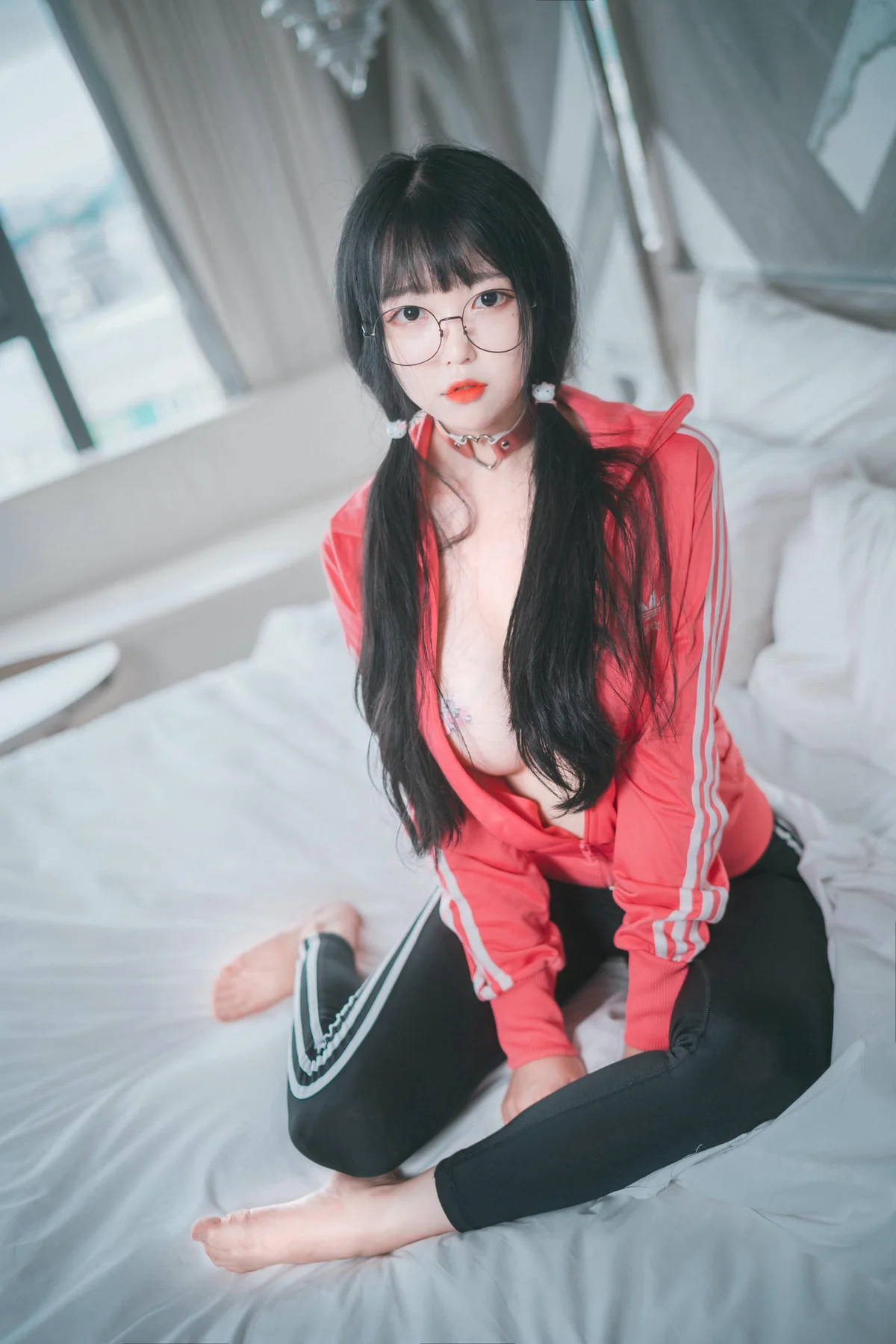 DJAWA  No.001 Aram萝莉爆乳紧身裤 - 81