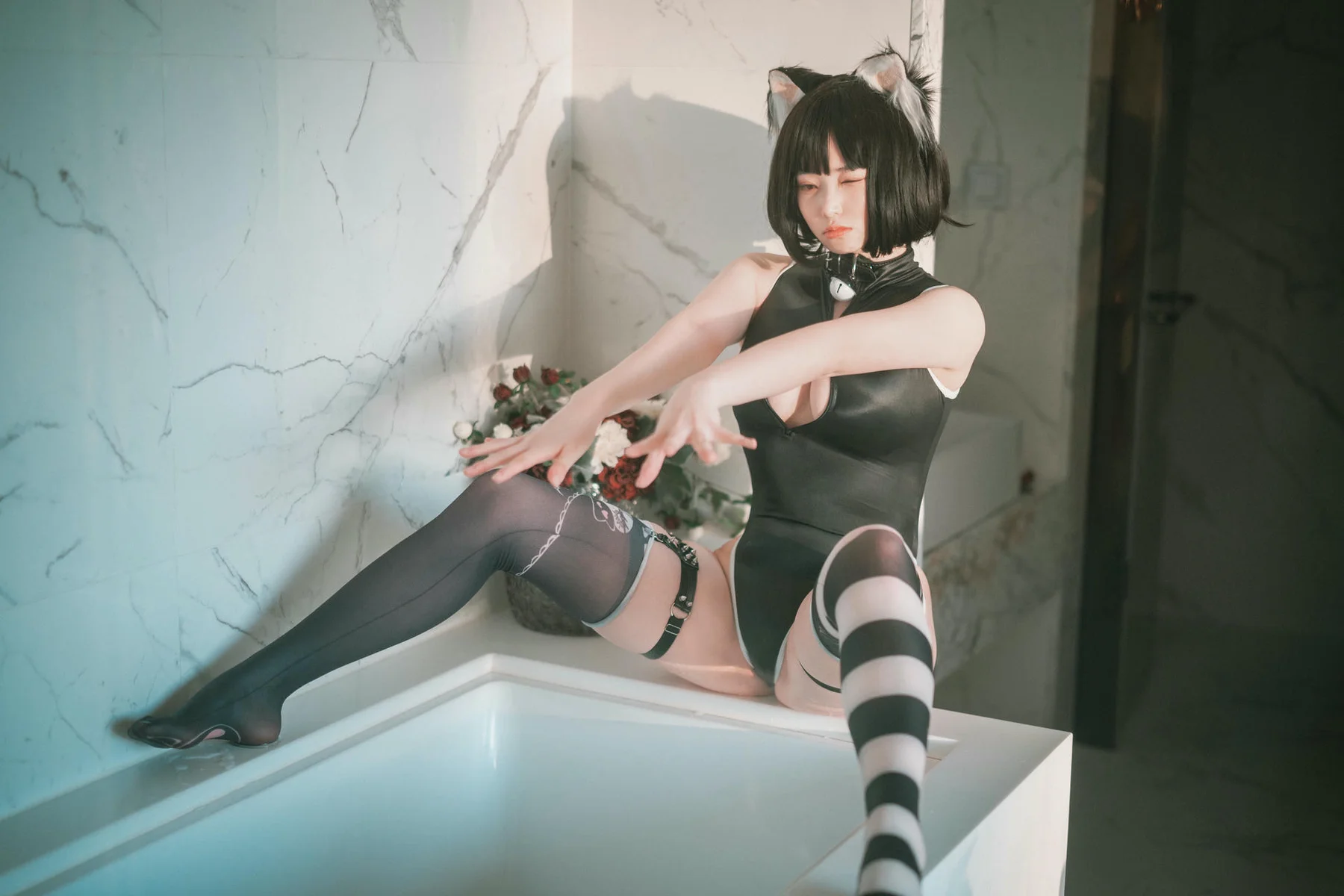 DJAWA No.007 Bambi湿身连体衣翘臀 - 18