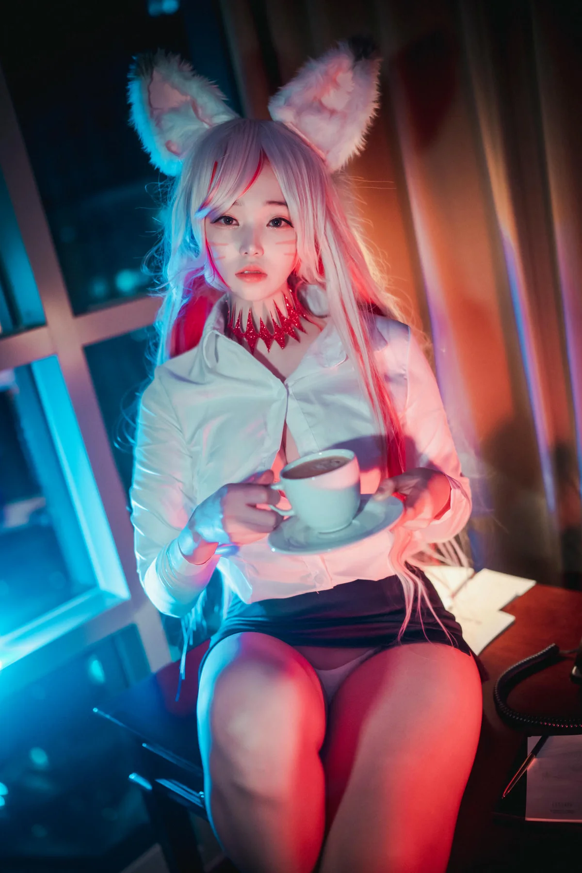 DJAWA No.008 Bambi狐狸美腿写真 - 25