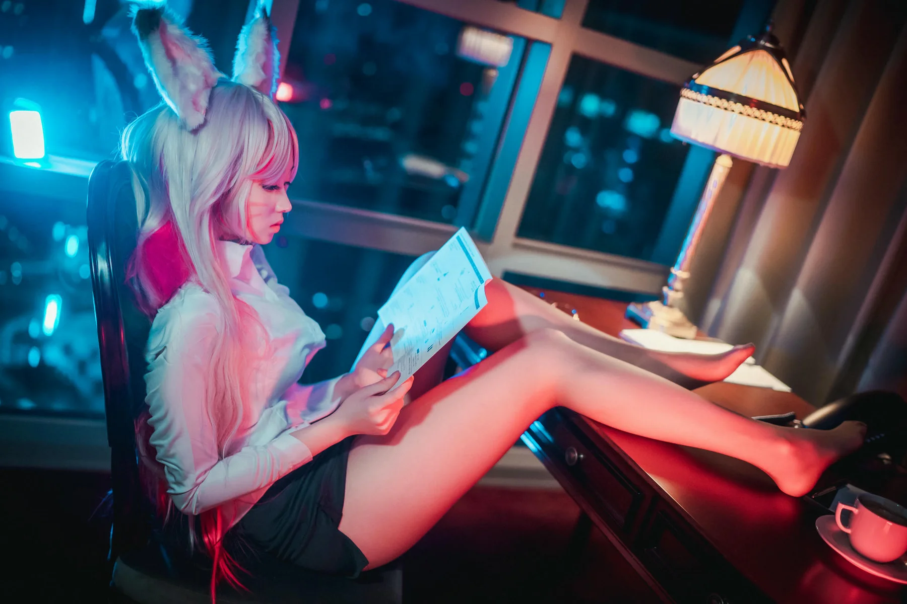 DJAWA No.008 Bambi狐狸美腿写真 - 38