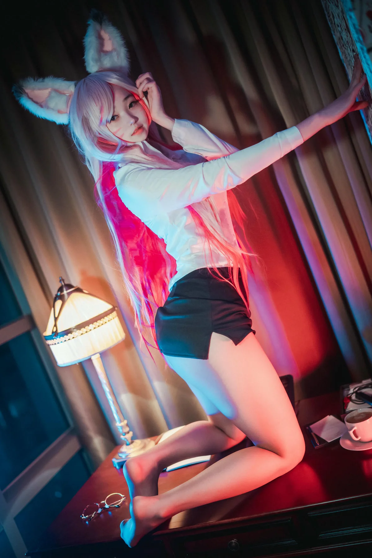 DJAWA No.008 Bambi狐狸美腿写真 - 49