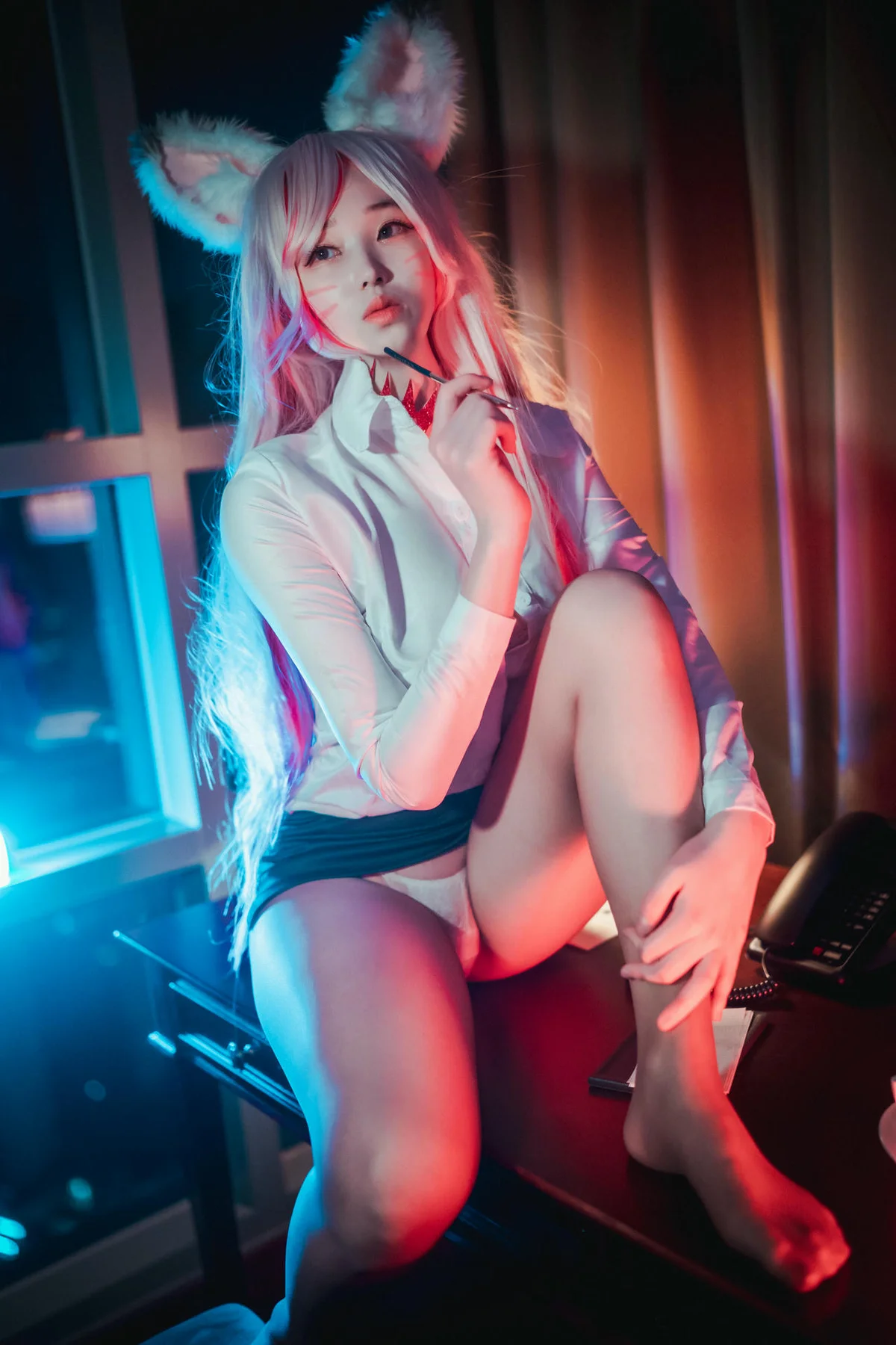 DJAWA No.008 Bambi狐狸美腿写真 - 50