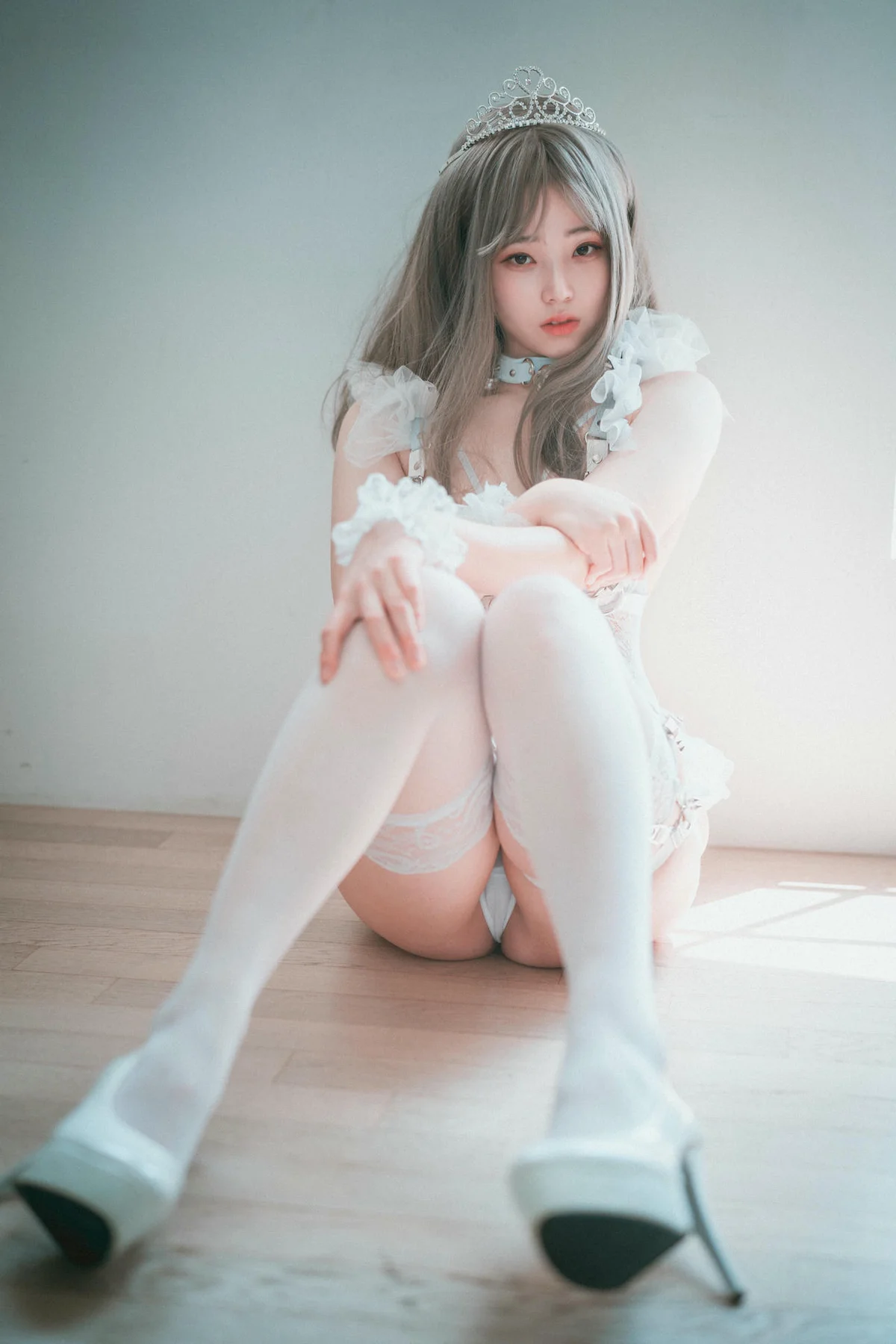 DJAWA No.009 Bambi白丝少女美臀 - 52