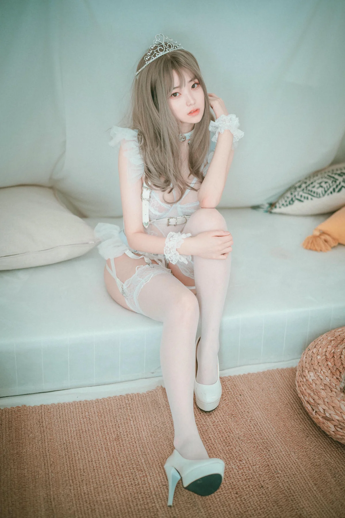 DJAWA No.010 Bambi制服乳贴写真 - 26
