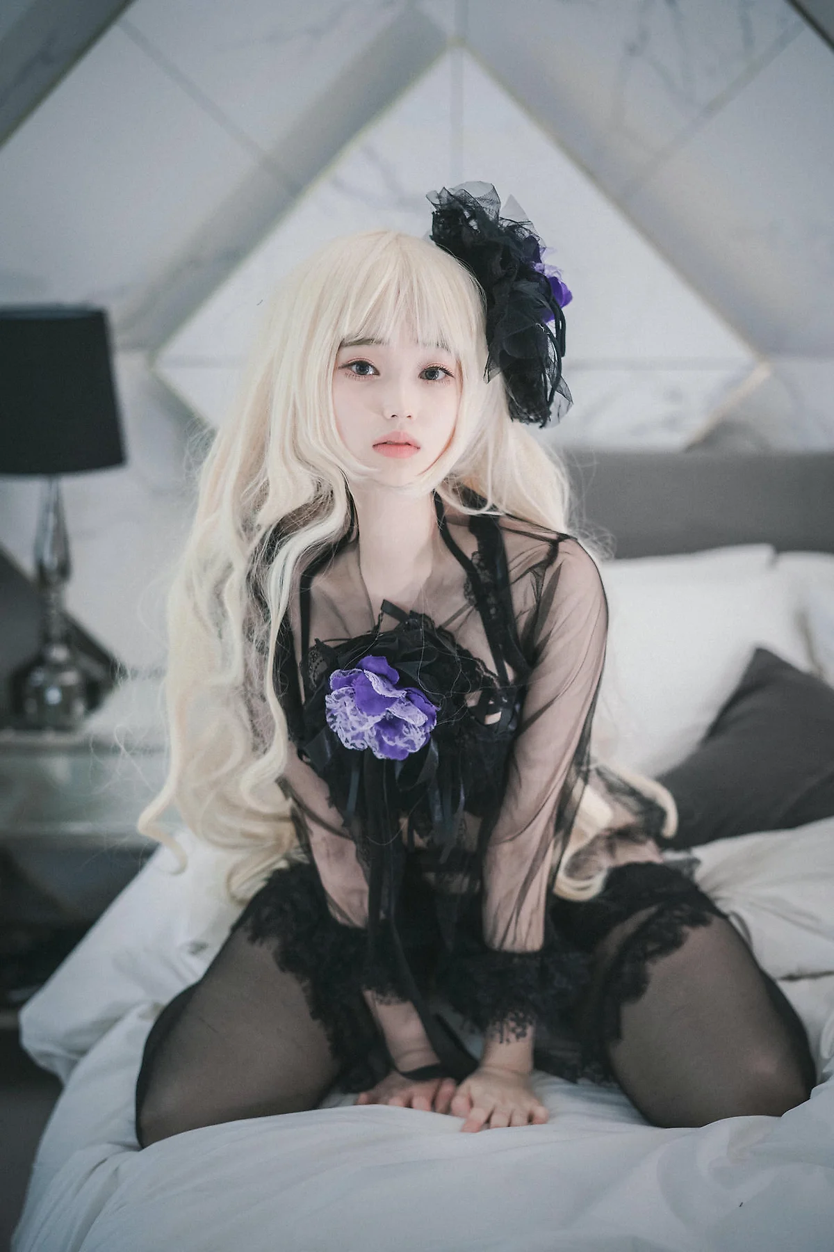 DJAWA No.014 Bambi黑丝蕾丝 - 27