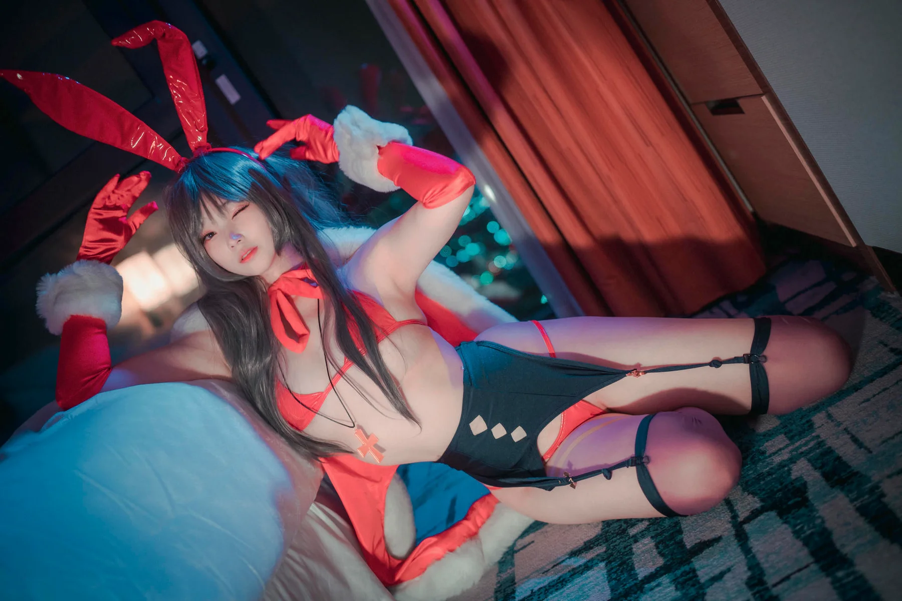 DJAWA No.023  Nuit兔女郎cos写真 - 40