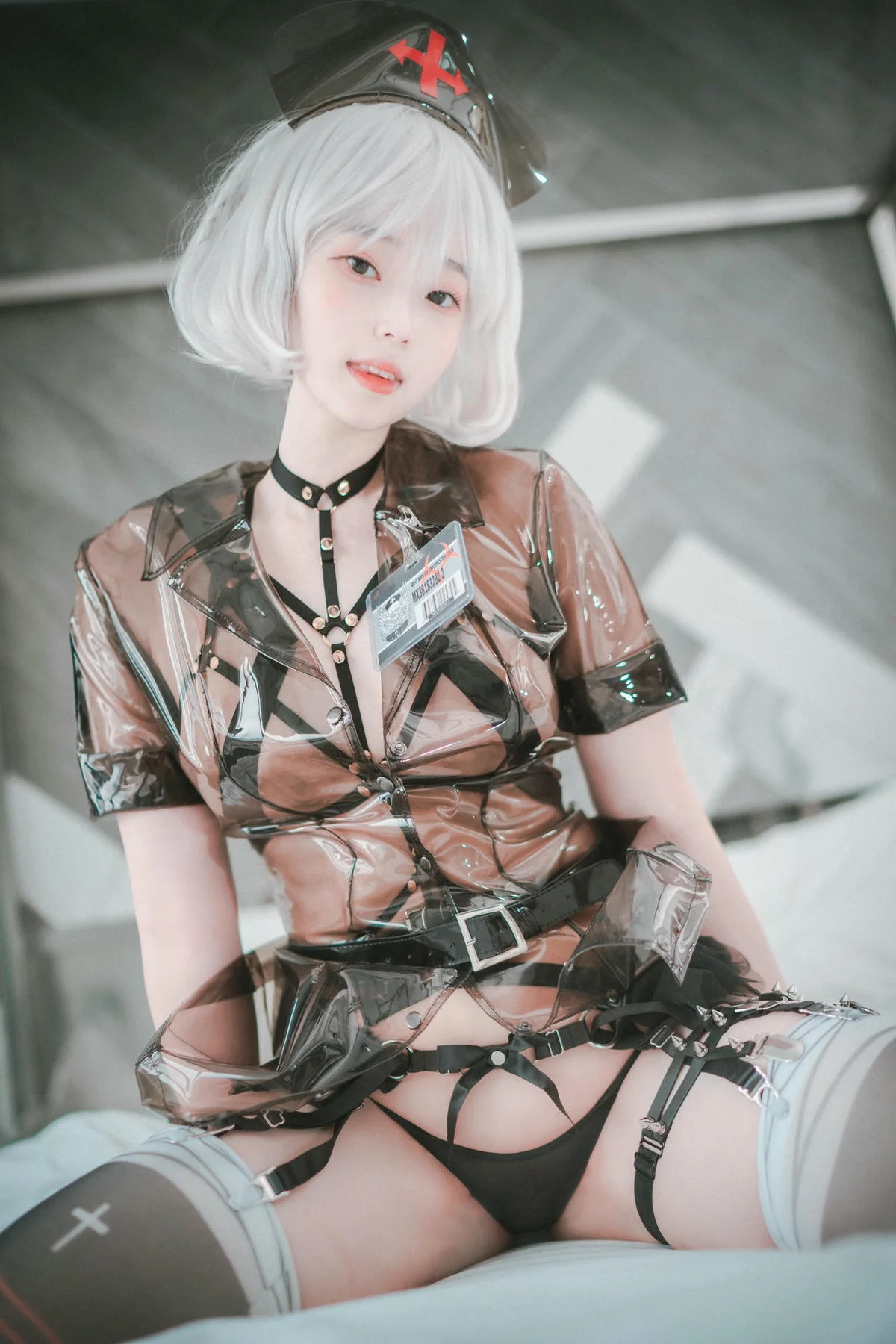 DJAWA No.024 Bambi黑护士制服写真 - 61