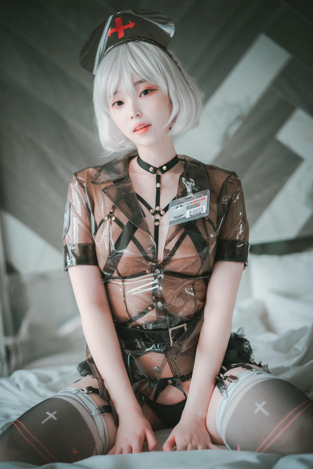 DJAWA No.024 Bambi黑护士制服写真 - 62