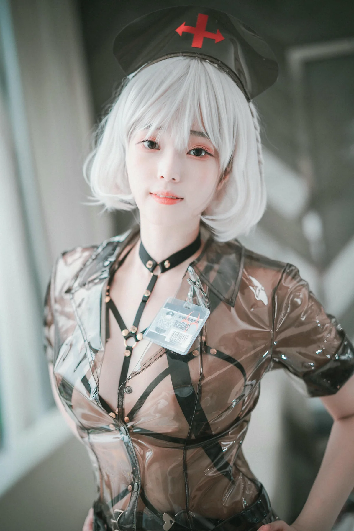 DJAWA No.024 Bambi黑护士制服写真 - 76