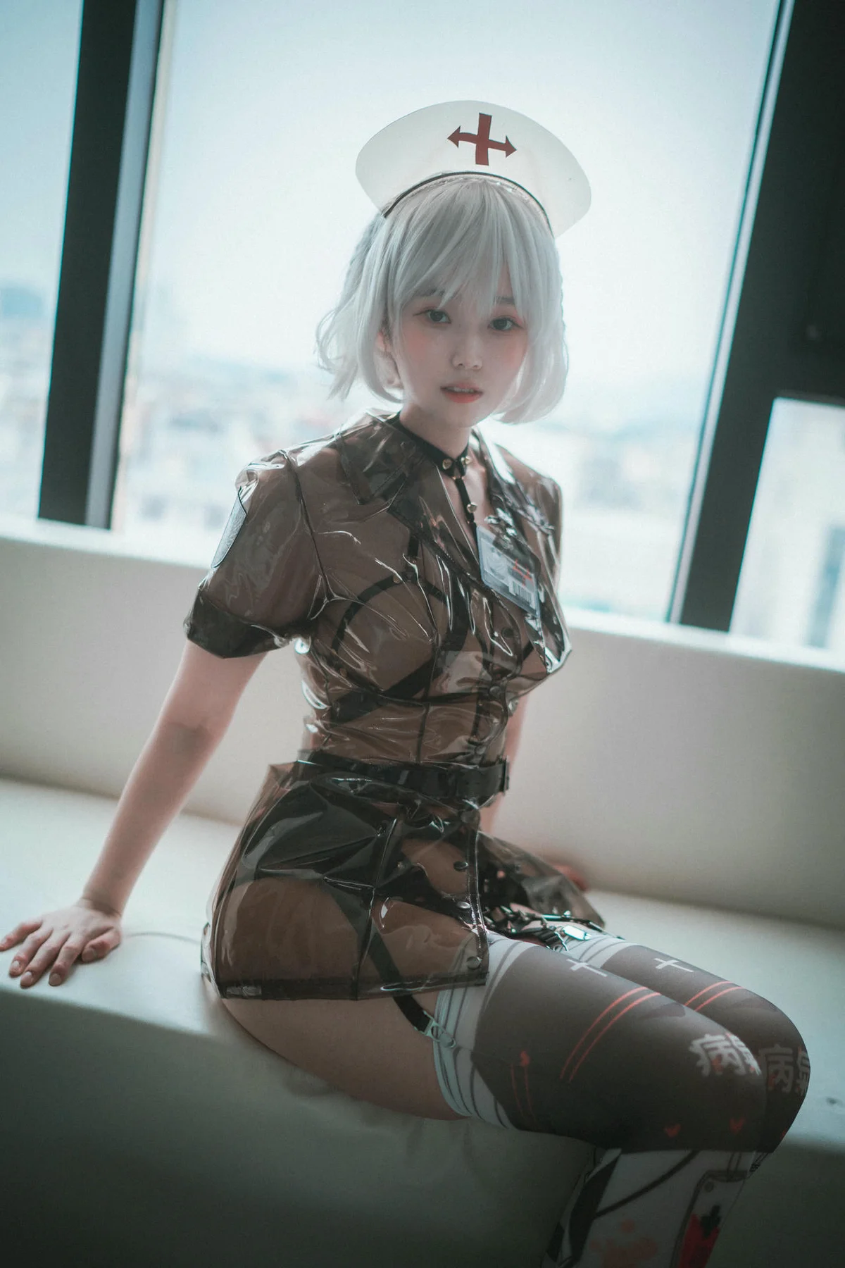 DJAWA No.024 Bambi黑护士制服写真 - 82