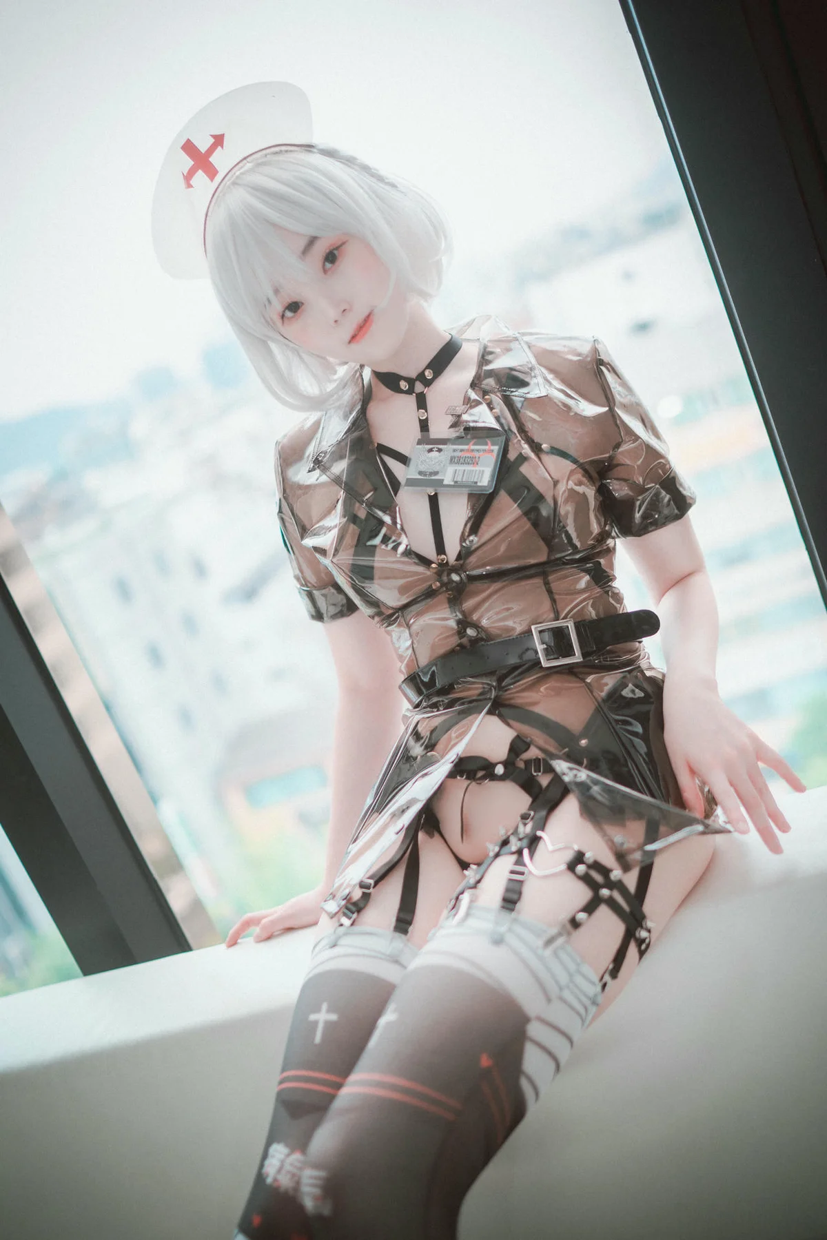 DJAWA No.024 Bambi黑护士制服写真 - 88