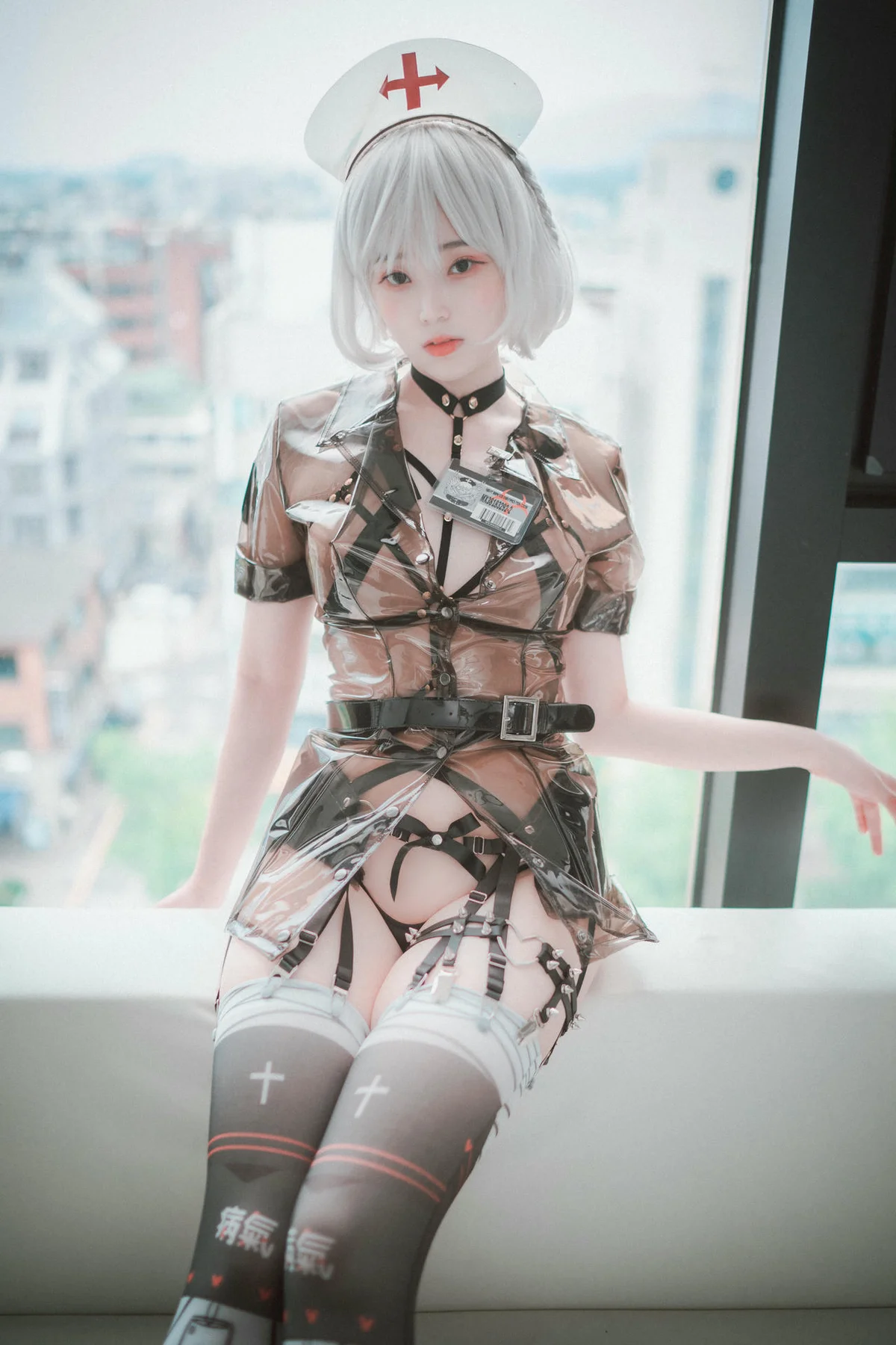 DJAWA No.024 Bambi黑护士制服写真 - 89