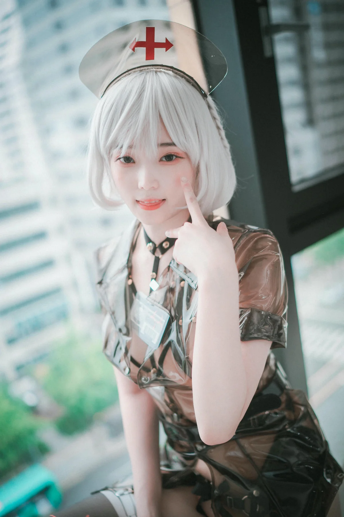DJAWA No.024 Bambi黑护士制服写真 - 91