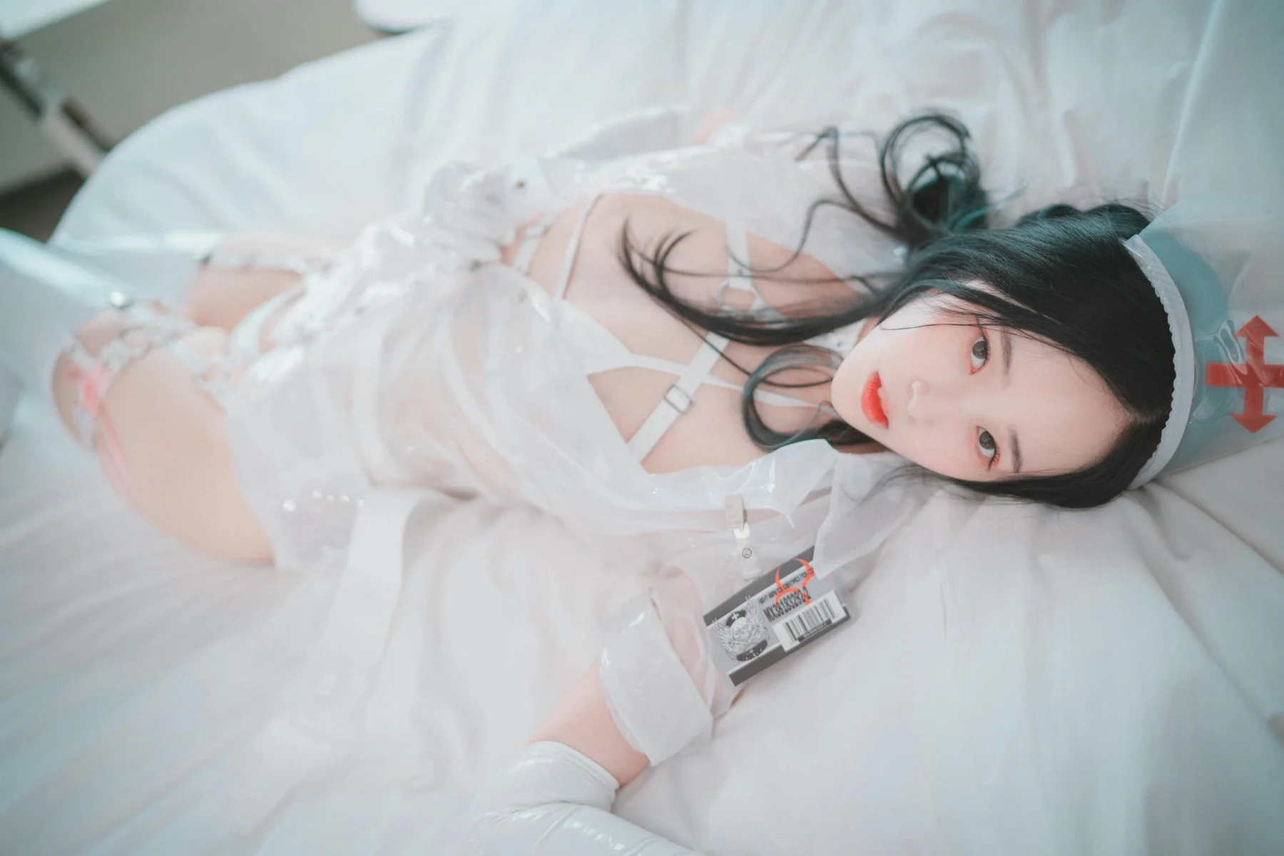 DJAWA No.025 Bambi白护士制服写真 - 43