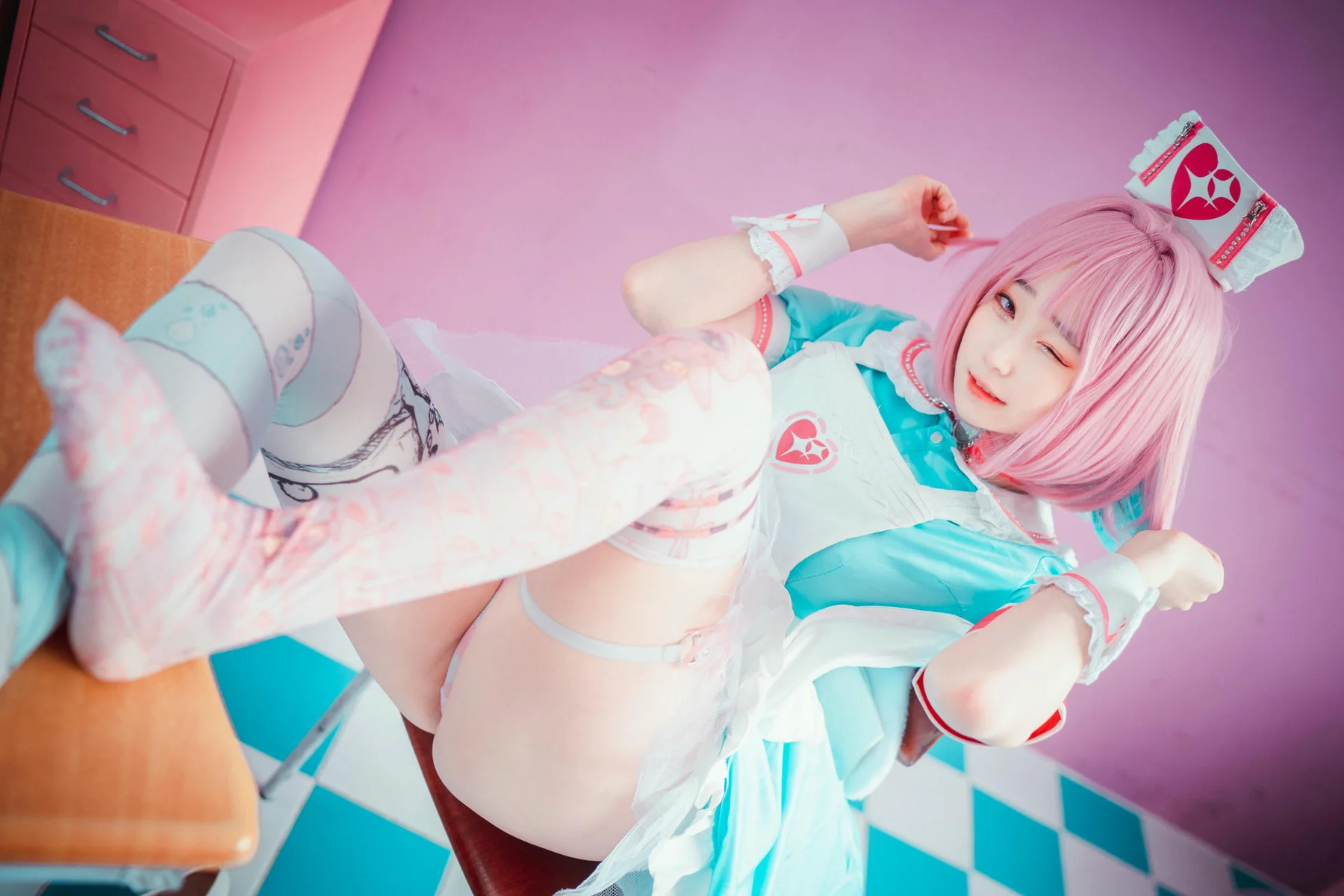 DJAWA No.027 Riamu萝莉少女美腿 - 47