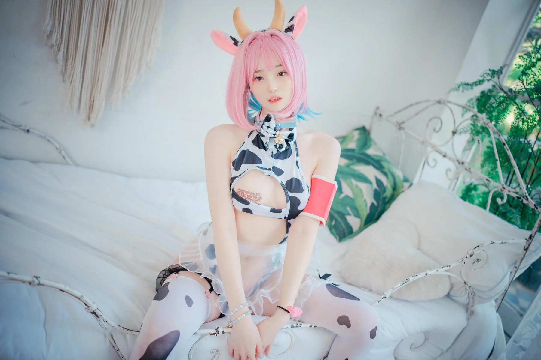 DJAWA No.029 Riamu奶牛装少女 - 34