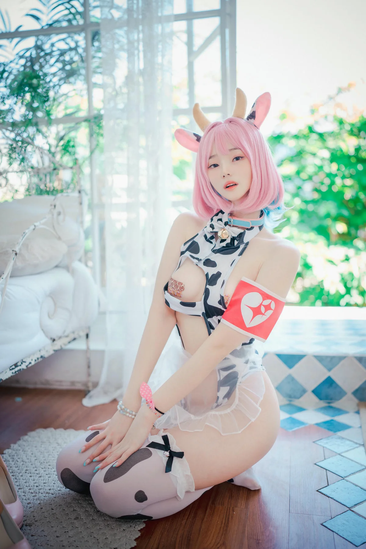 DJAWA No.029 Riamu奶牛装少女 - 55