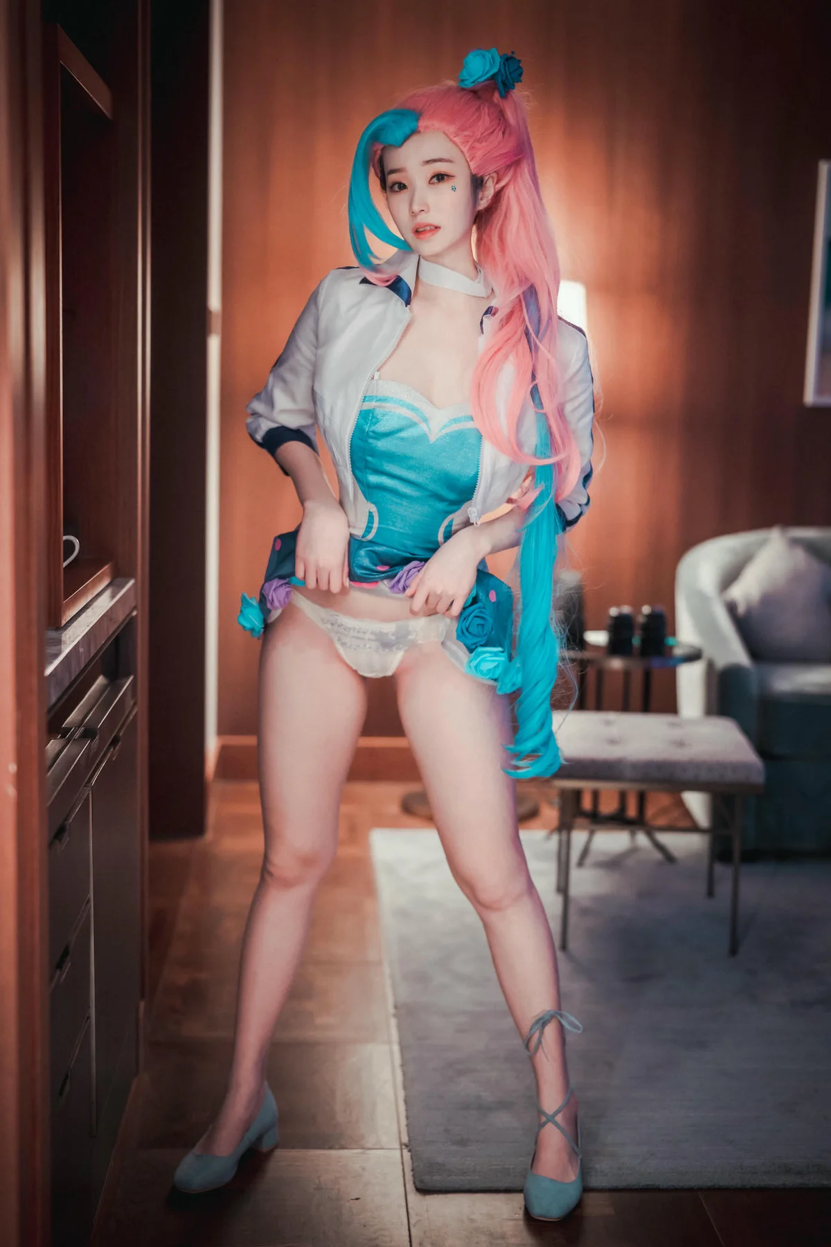 DJAWA No.030 Seraphine角色小丑女cos - 12