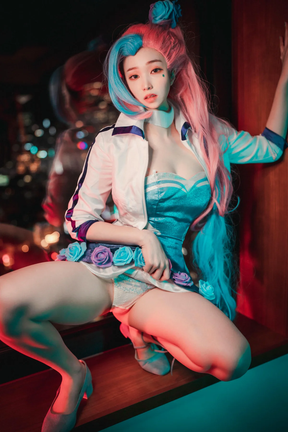 DJAWA No.030 Seraphine角色小丑女cos - 31