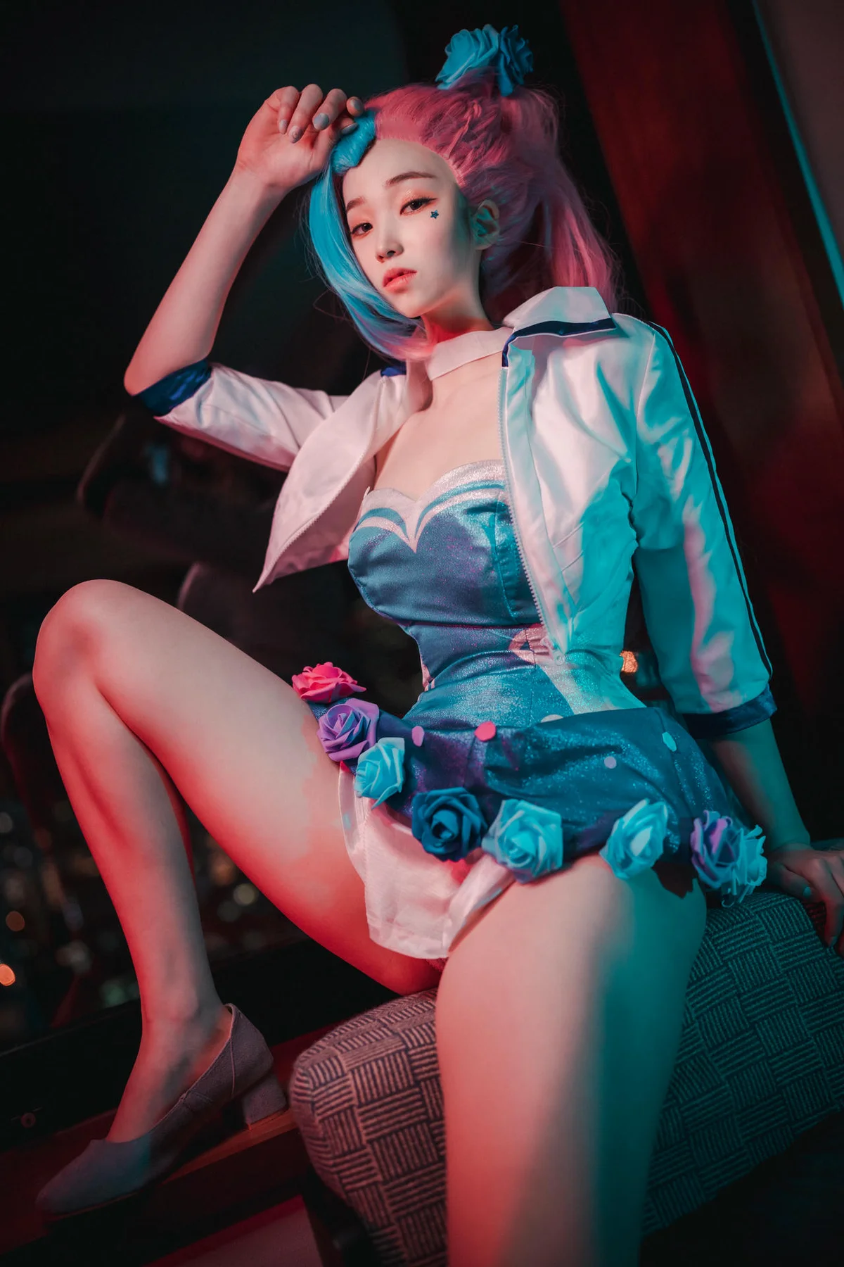 DJAWA No.030 Seraphine角色小丑女cos - 40
