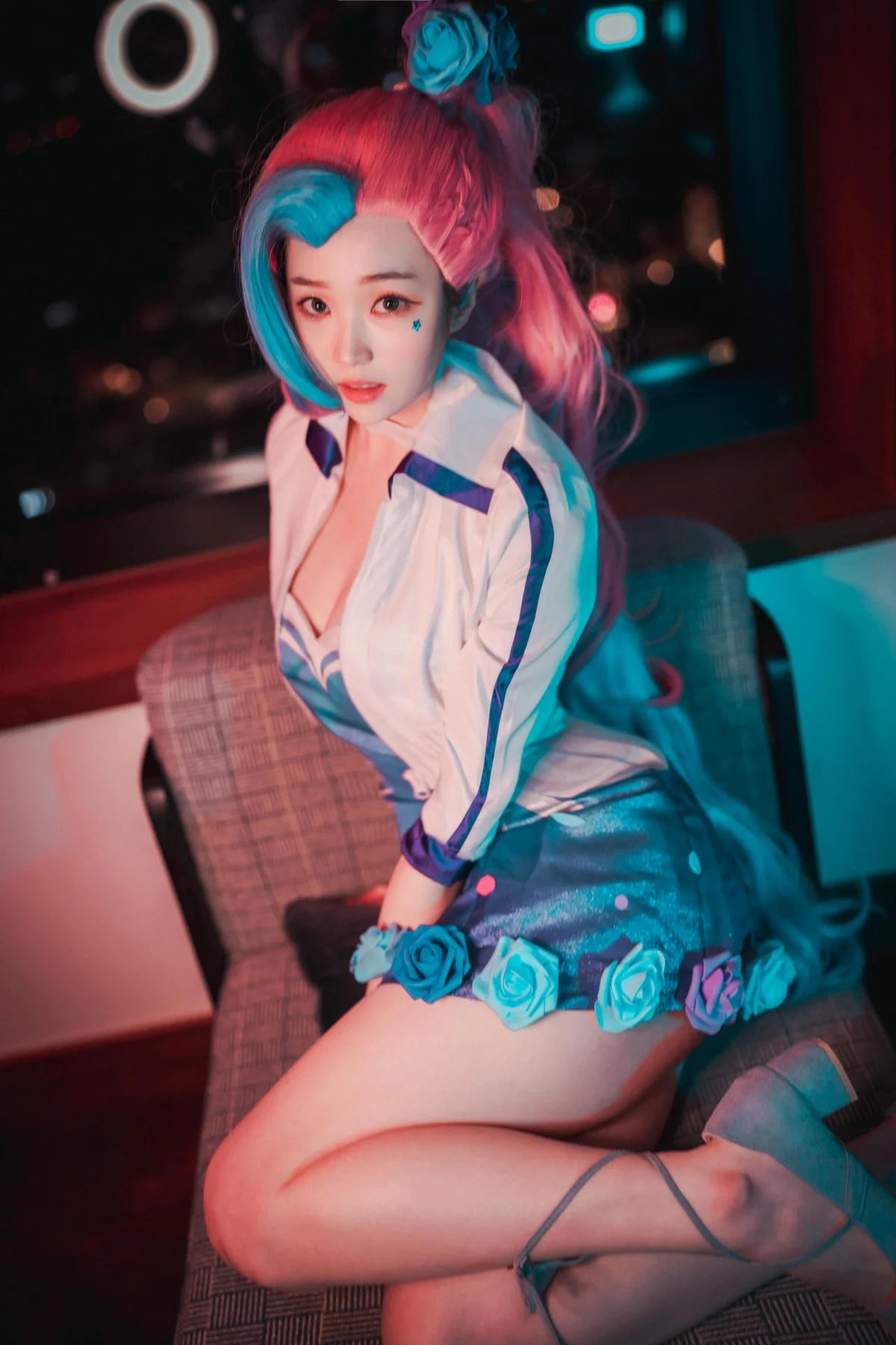DJAWA No.030 Seraphine角色小丑女cos - 47