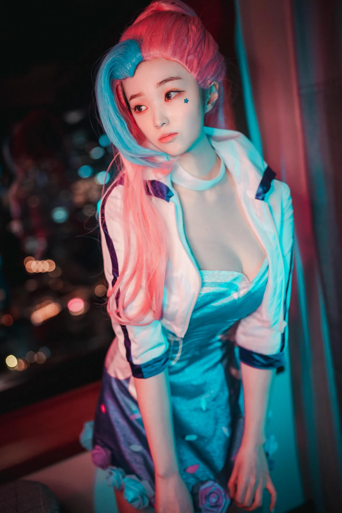 DJAWA No.030 Seraphine角色小丑女cos - 48