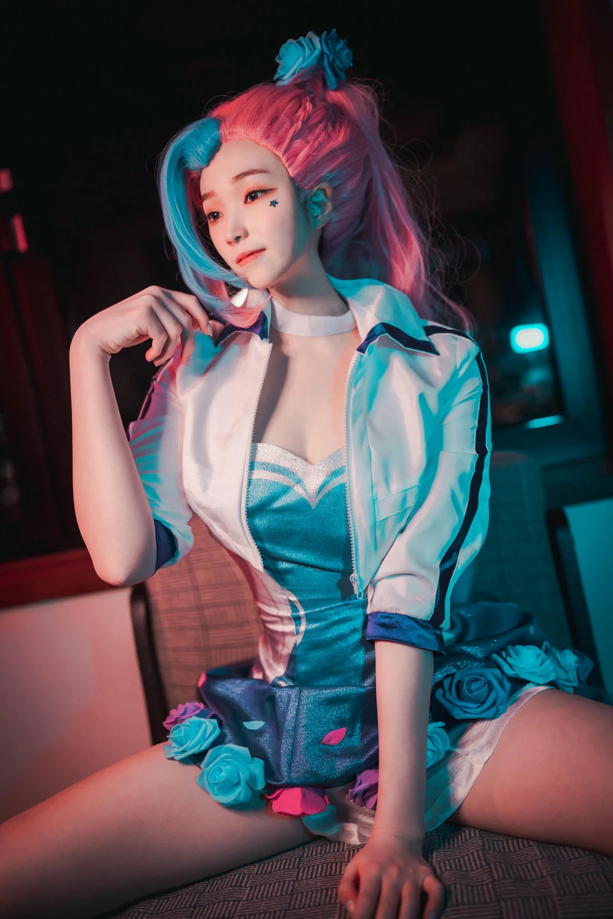 DJAWA No.030 Seraphine角色小丑女cos - 51