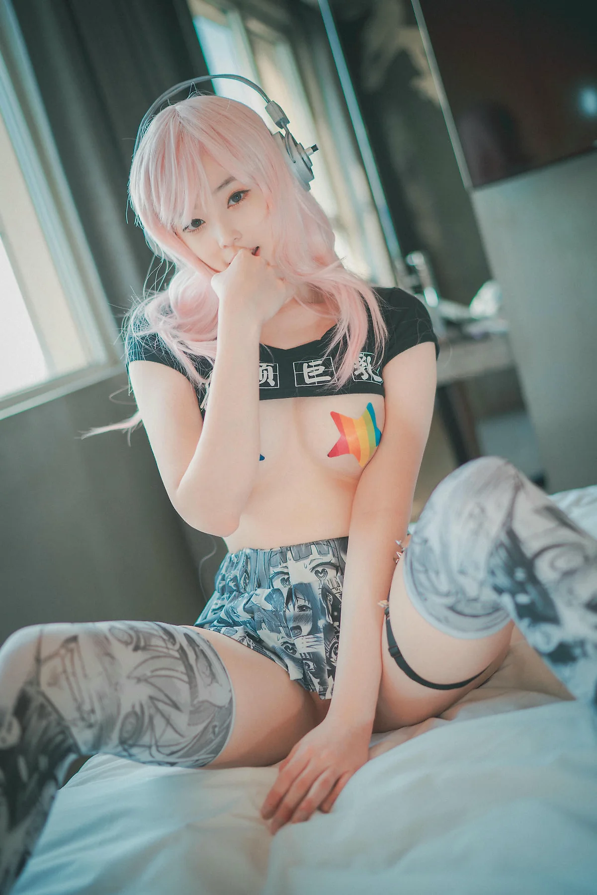 DJAWA No.032 Bambi短裙乳贴翘臀 - 32