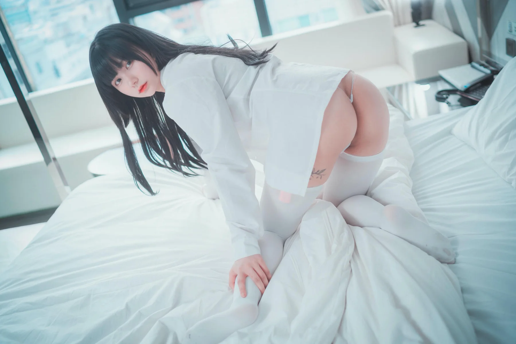 DJAWA No.038 Hizzy白色丝袜校服jk - 20