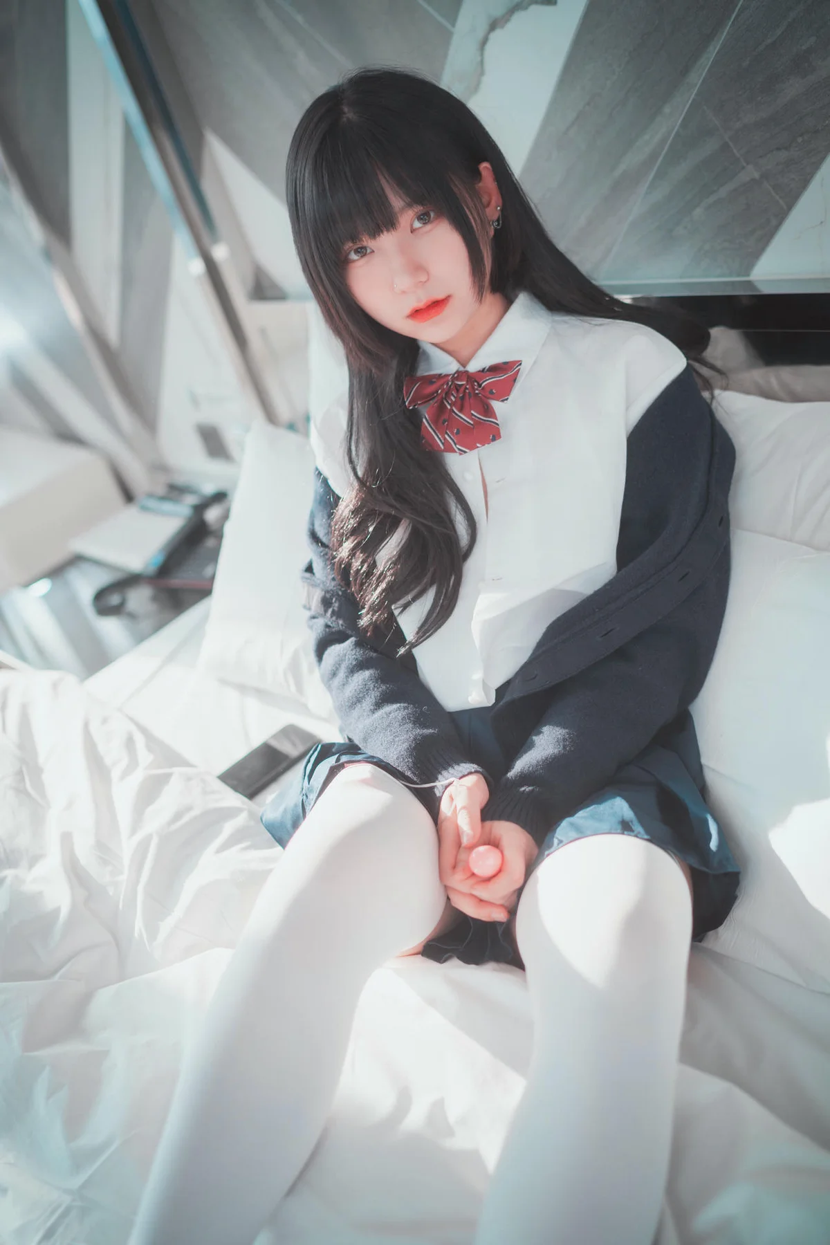 DJAWA No.038 Hizzy白色丝袜校服jk - 52